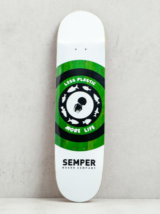 Semper Skateboards Sealife Deck (green)