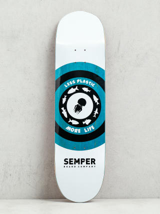 Semper Skateboards Sealife Deck (blue)