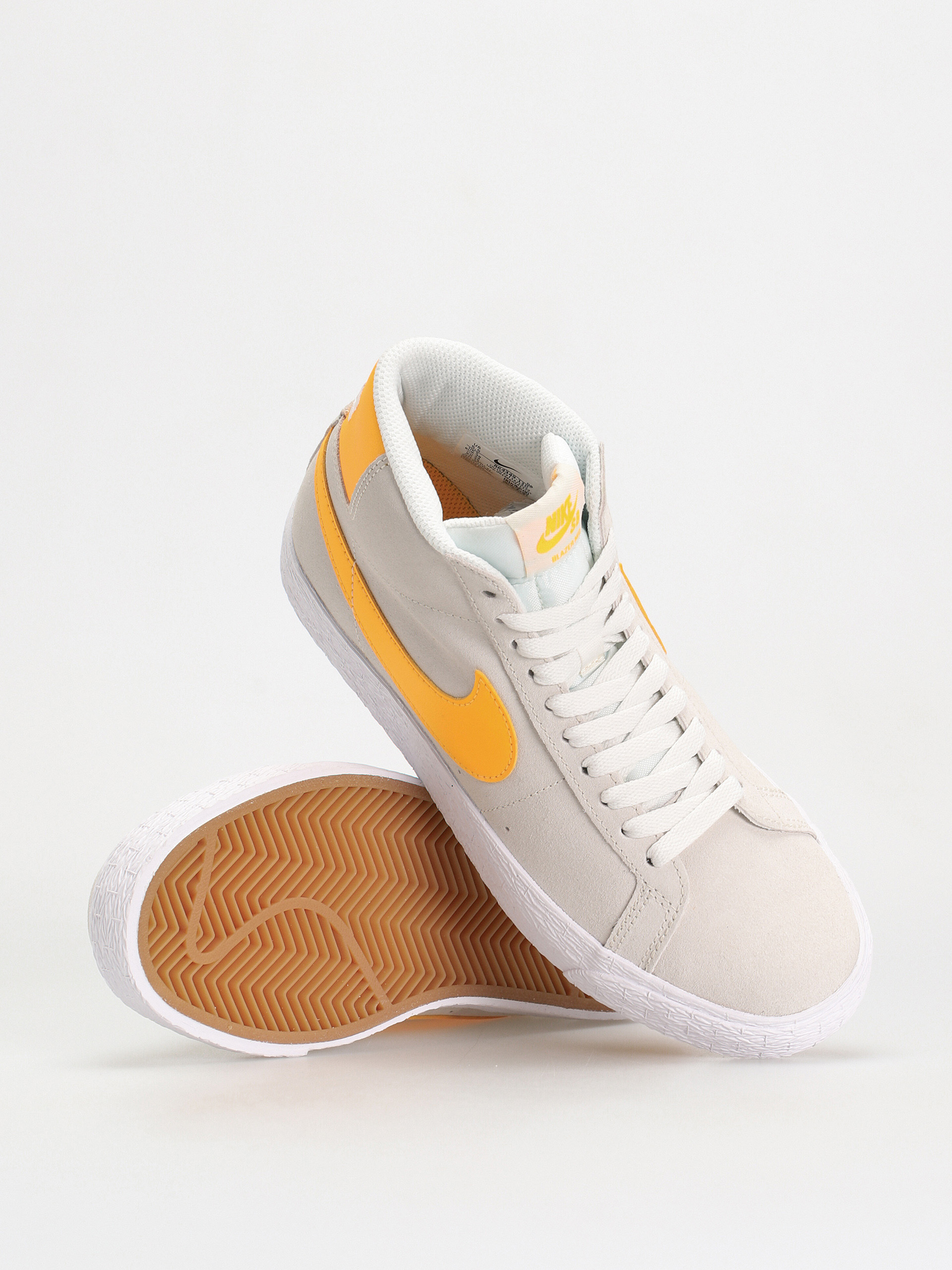 Nike SB Zoom Blazer Mid Schuhe (summit white/laser orange summit white)