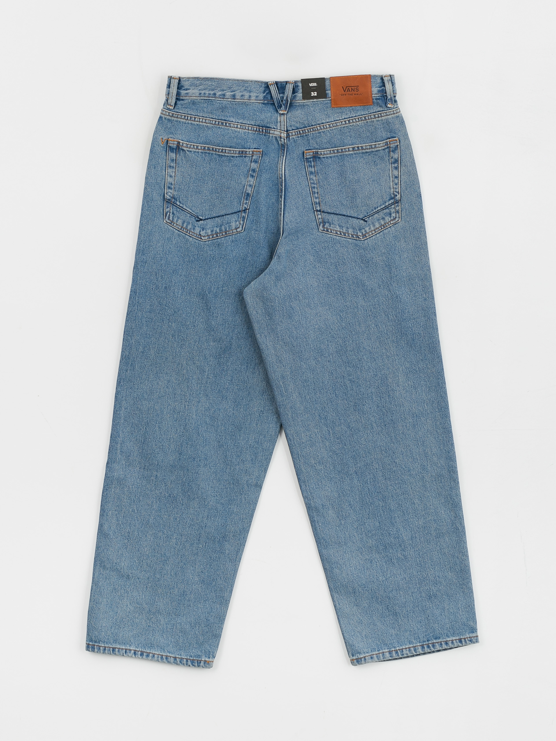 Vans Covina 5Pkt Baggy Denim Pants (stone wash)