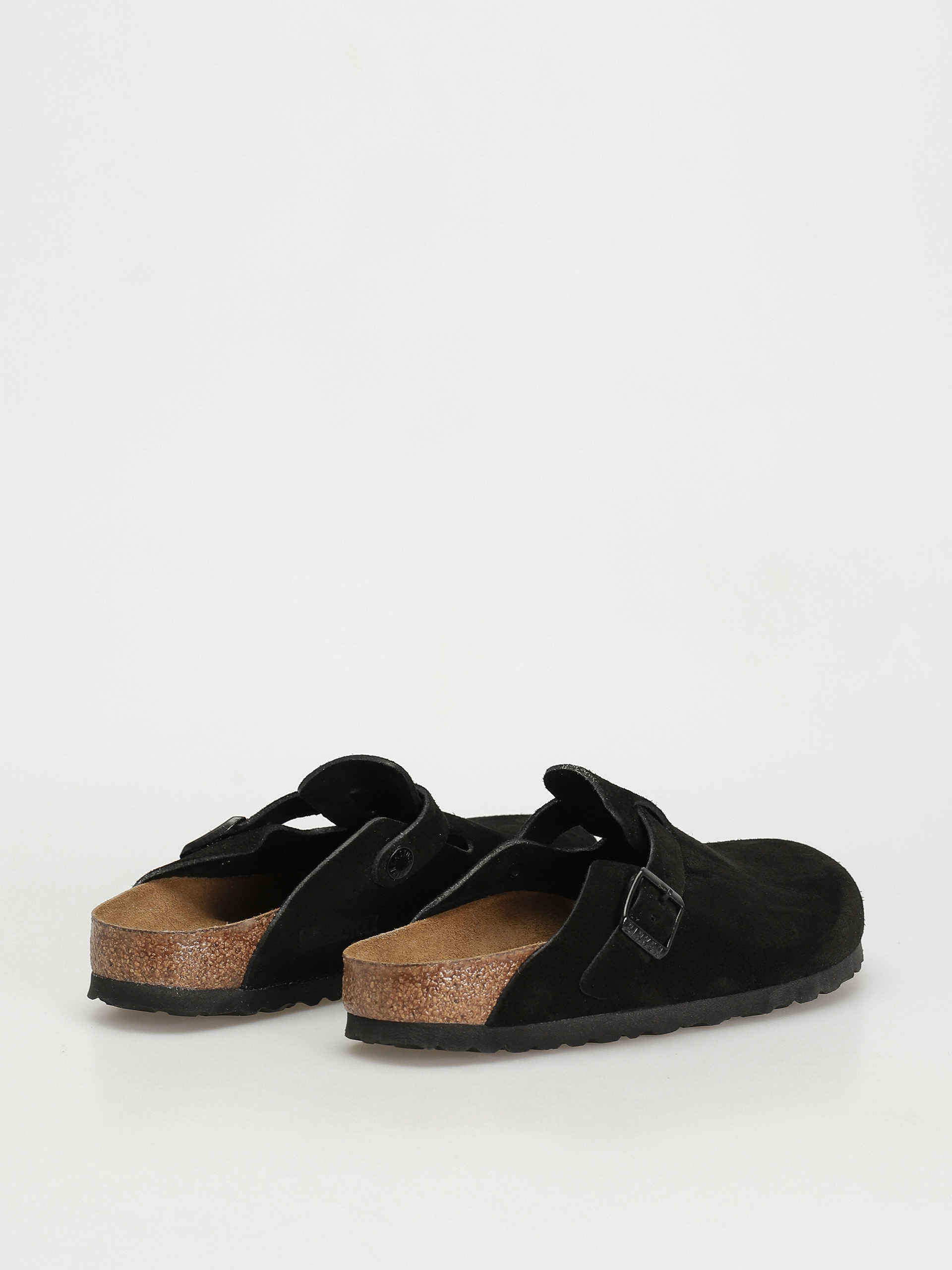 Birkenstock Boston Suede Narrow Flip-flops Wmn (black)