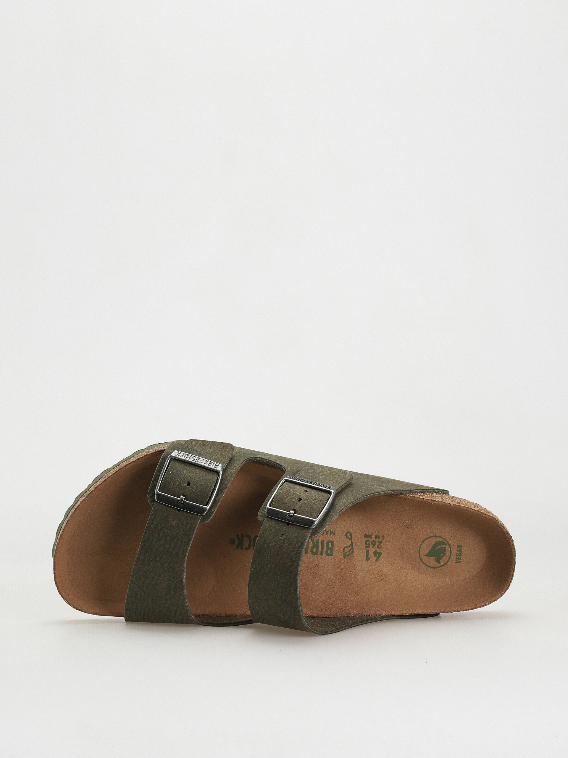 Birkenstock Arizona Vegan Regular Flip-flops (desert dust thyme)