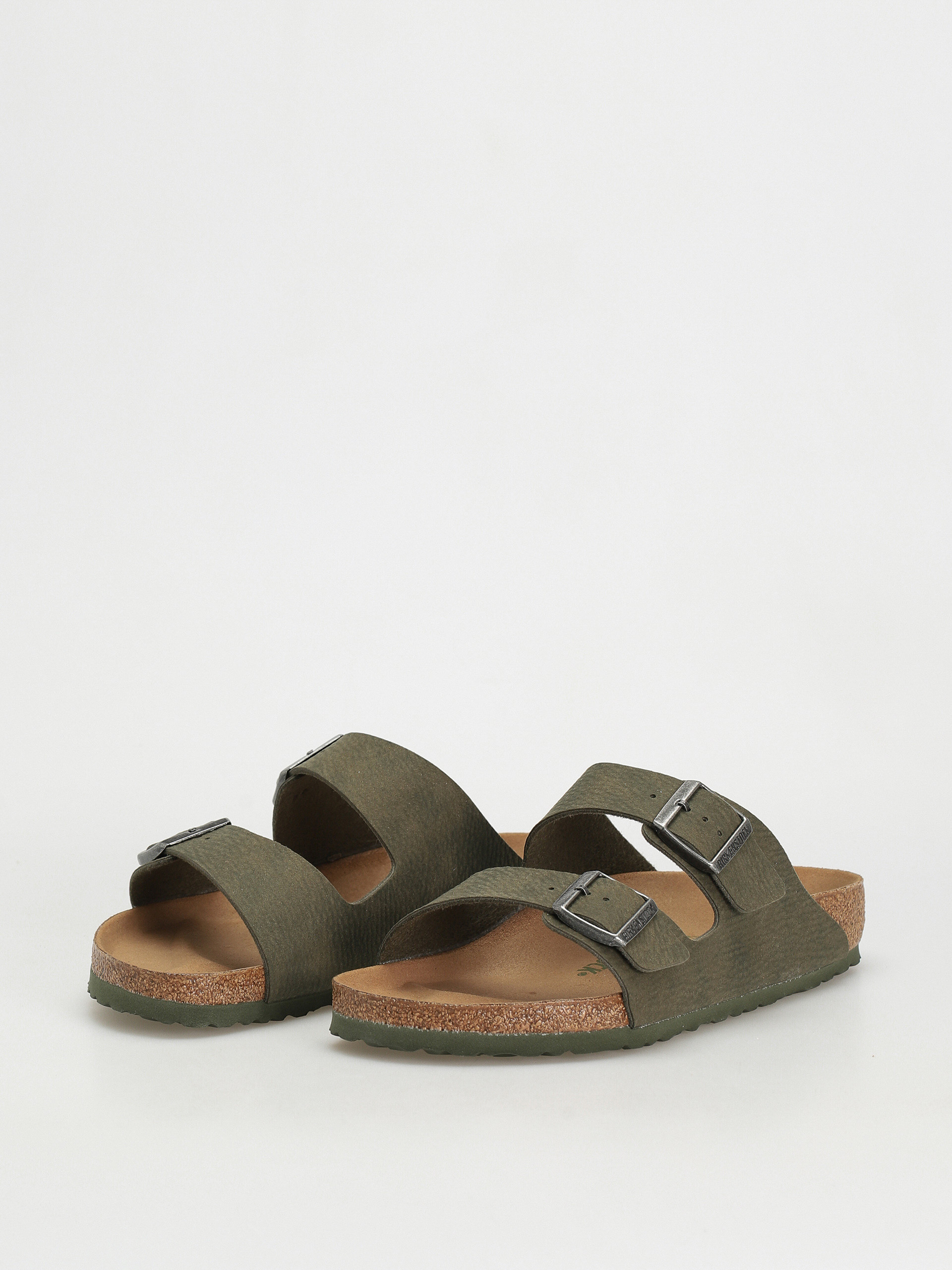 Birkenstock Arizona Vegan Regular Flip-flops (desert dust thyme)