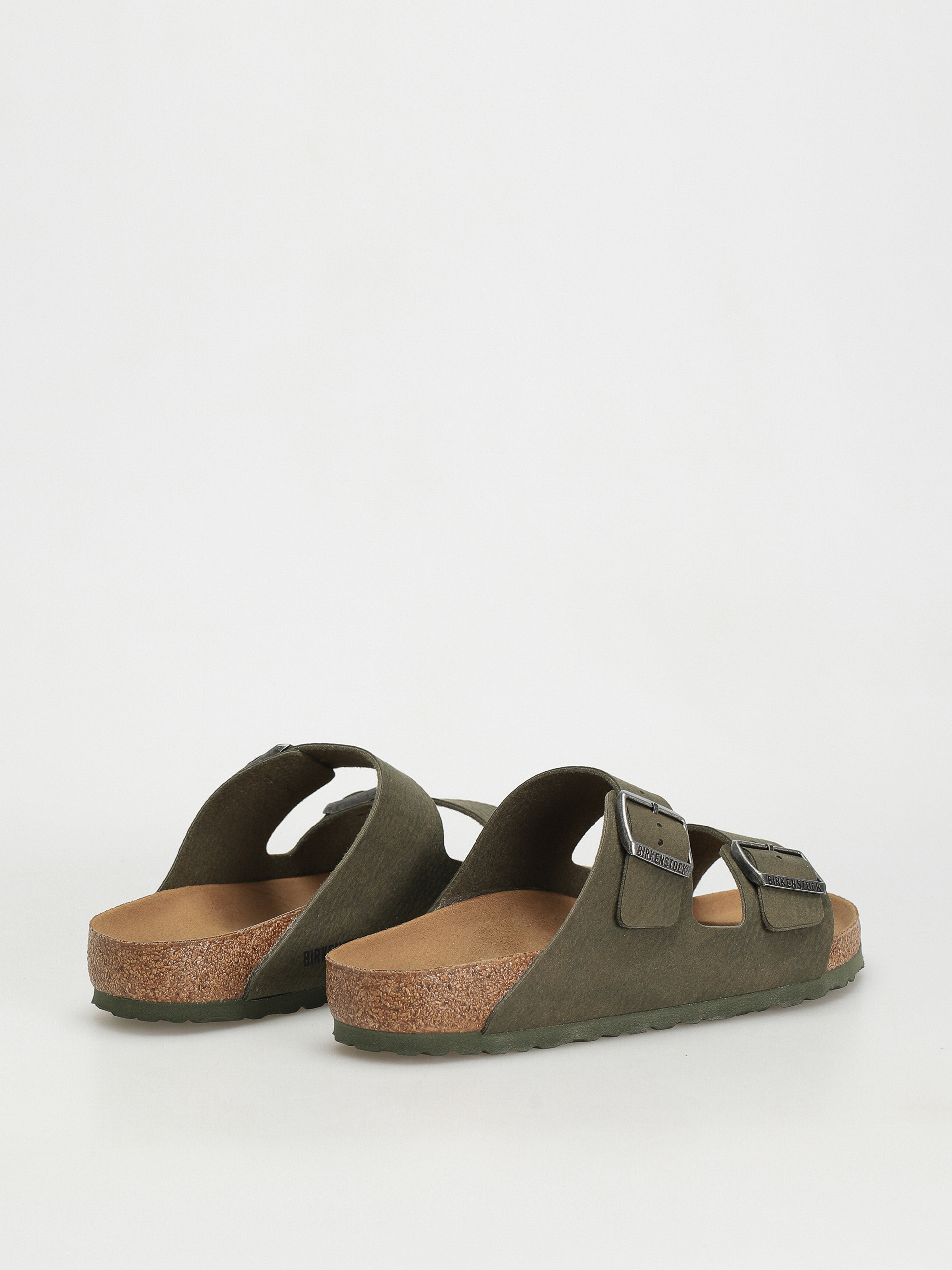Birkenstock Arizona Vegan Regular Flip-flops (desert dust thyme)