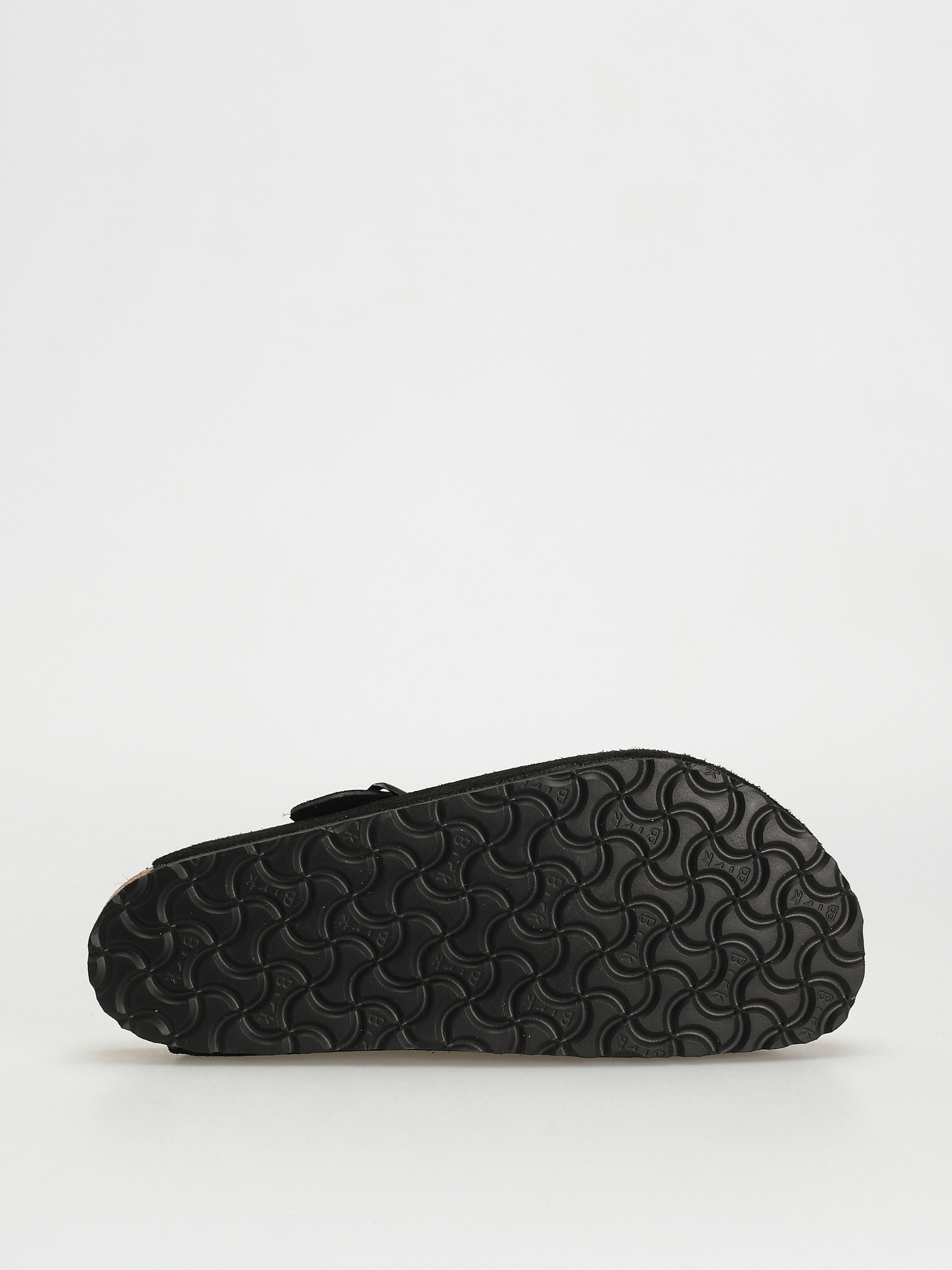 Birkenstock Boston Suede Regular Flip-flops (black)