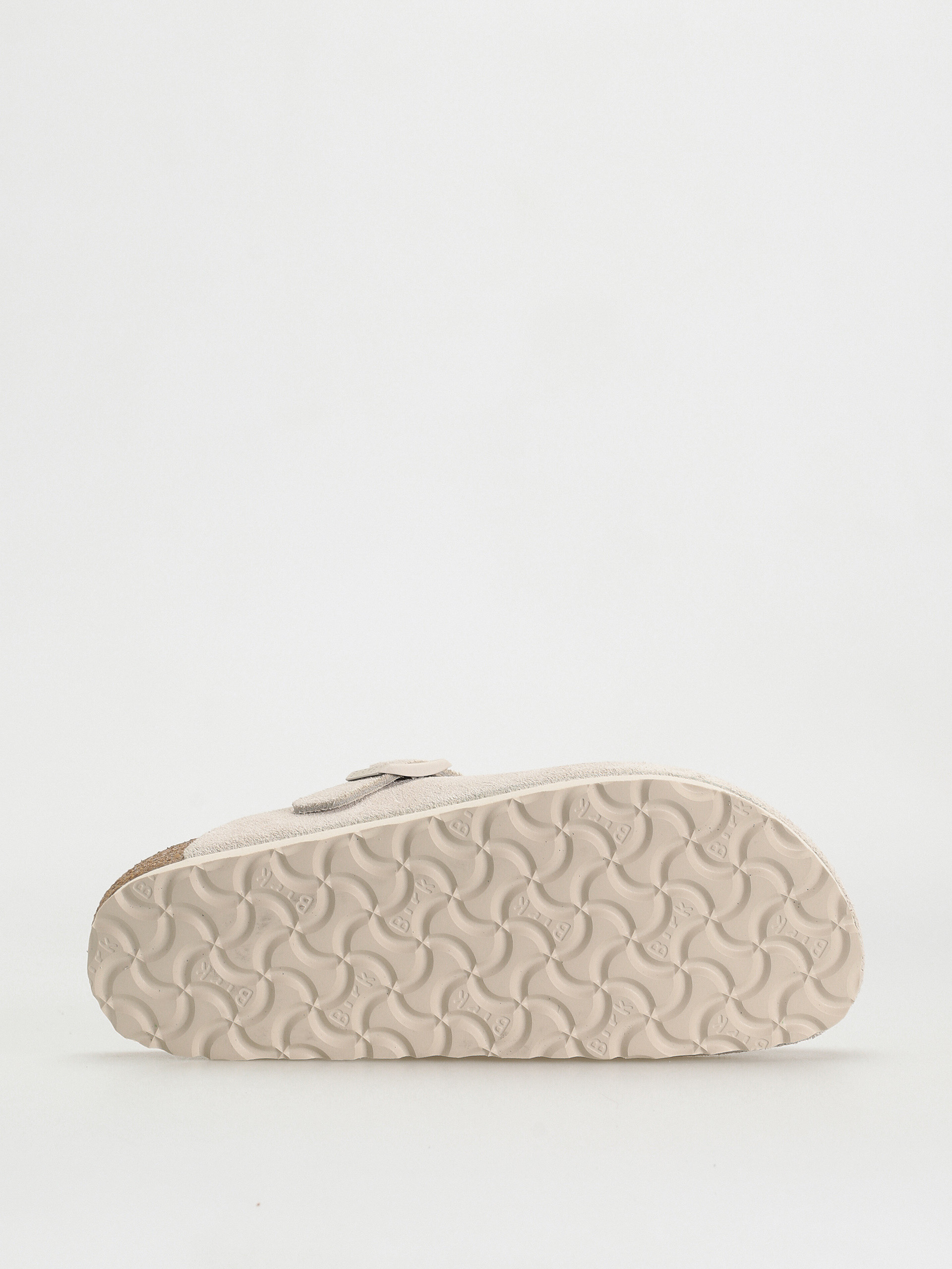 Birkenstock Boston Suede Narrow Flip-flops Wmn (modern suede antique white)