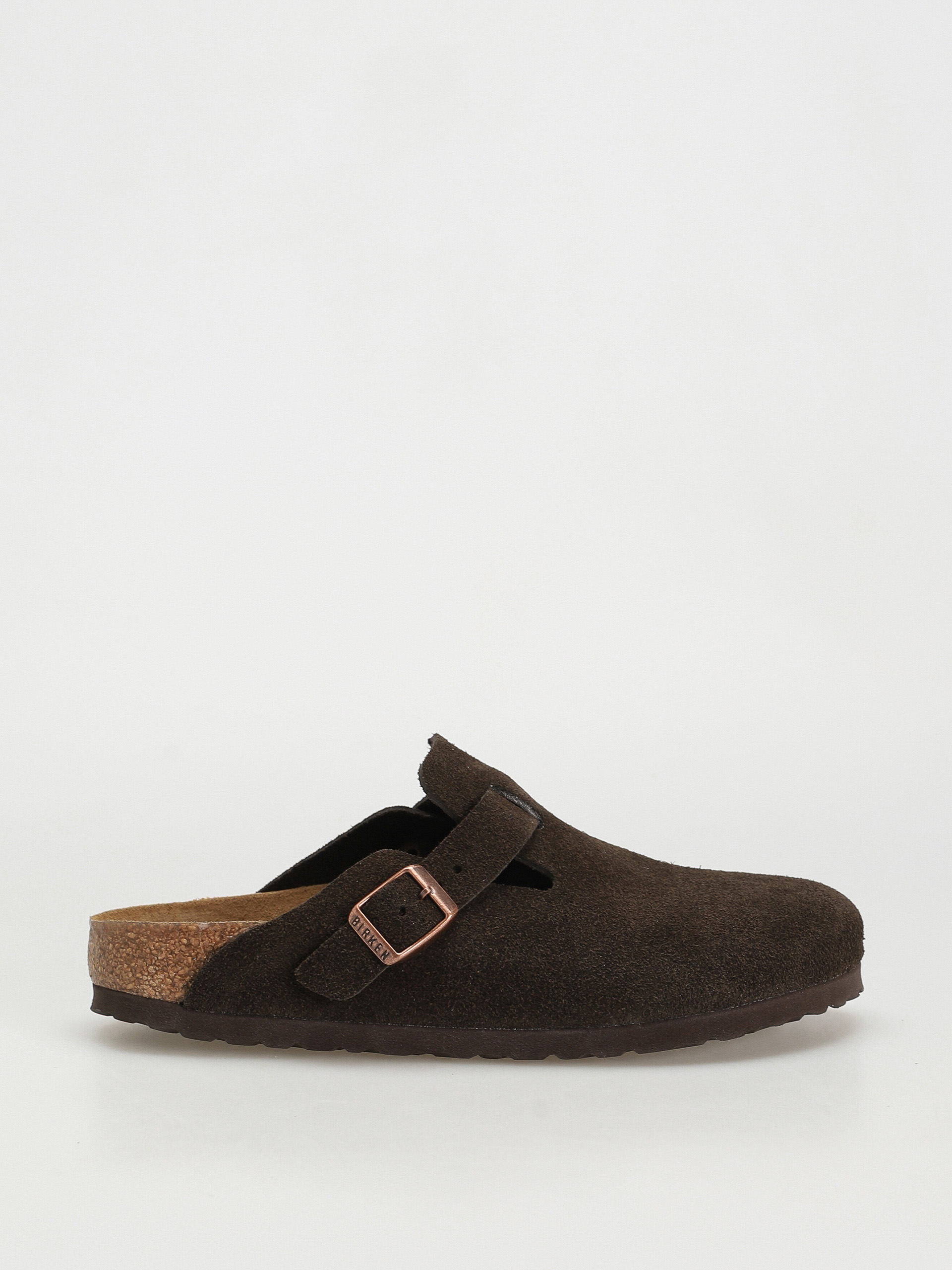 Birkenstock Boston SFB Suede Narrow Flip flops Wmn (mocha)