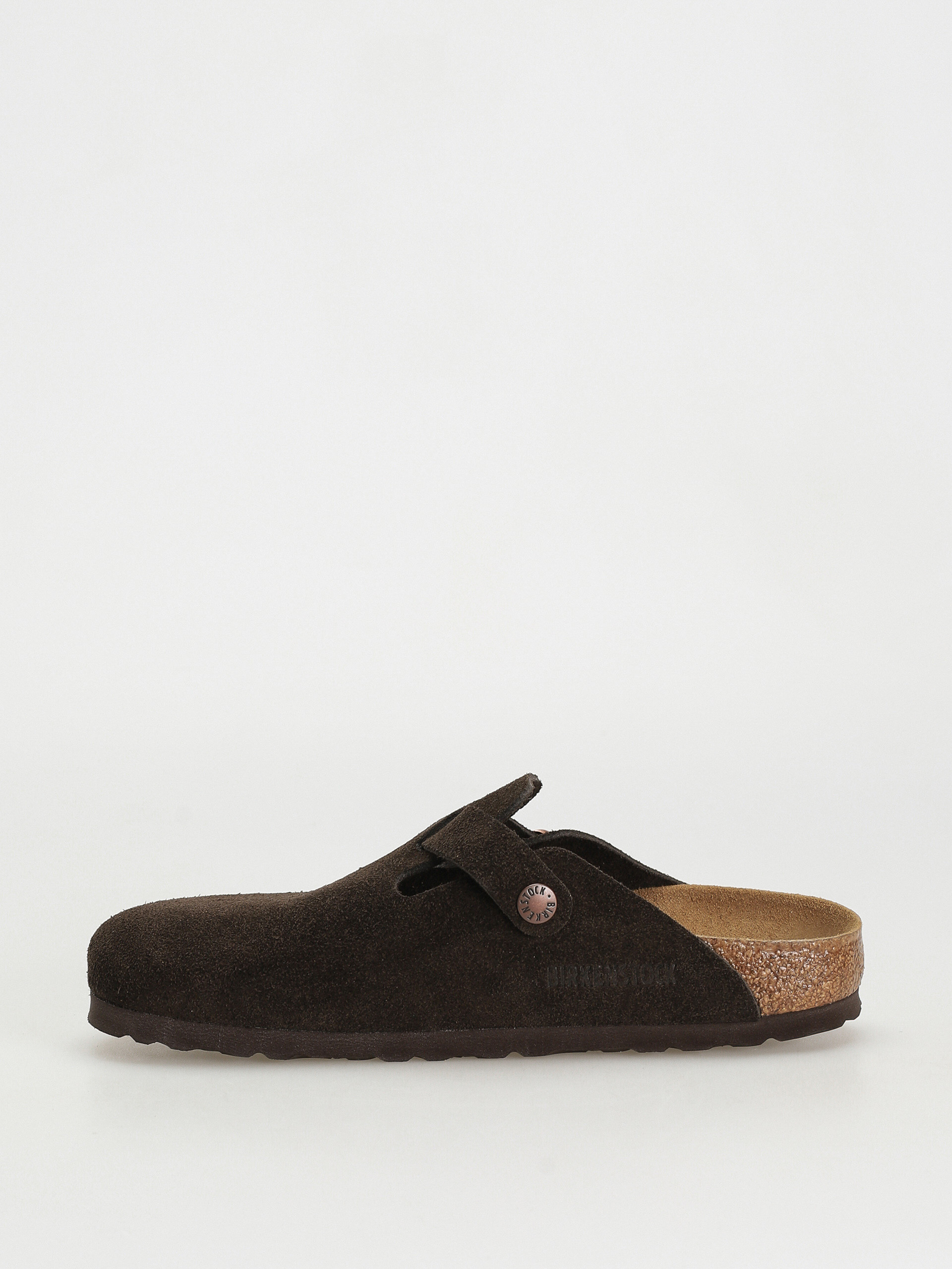 Birkenstock Boston Suede Narrow Flip-flops Wmn (mocha)