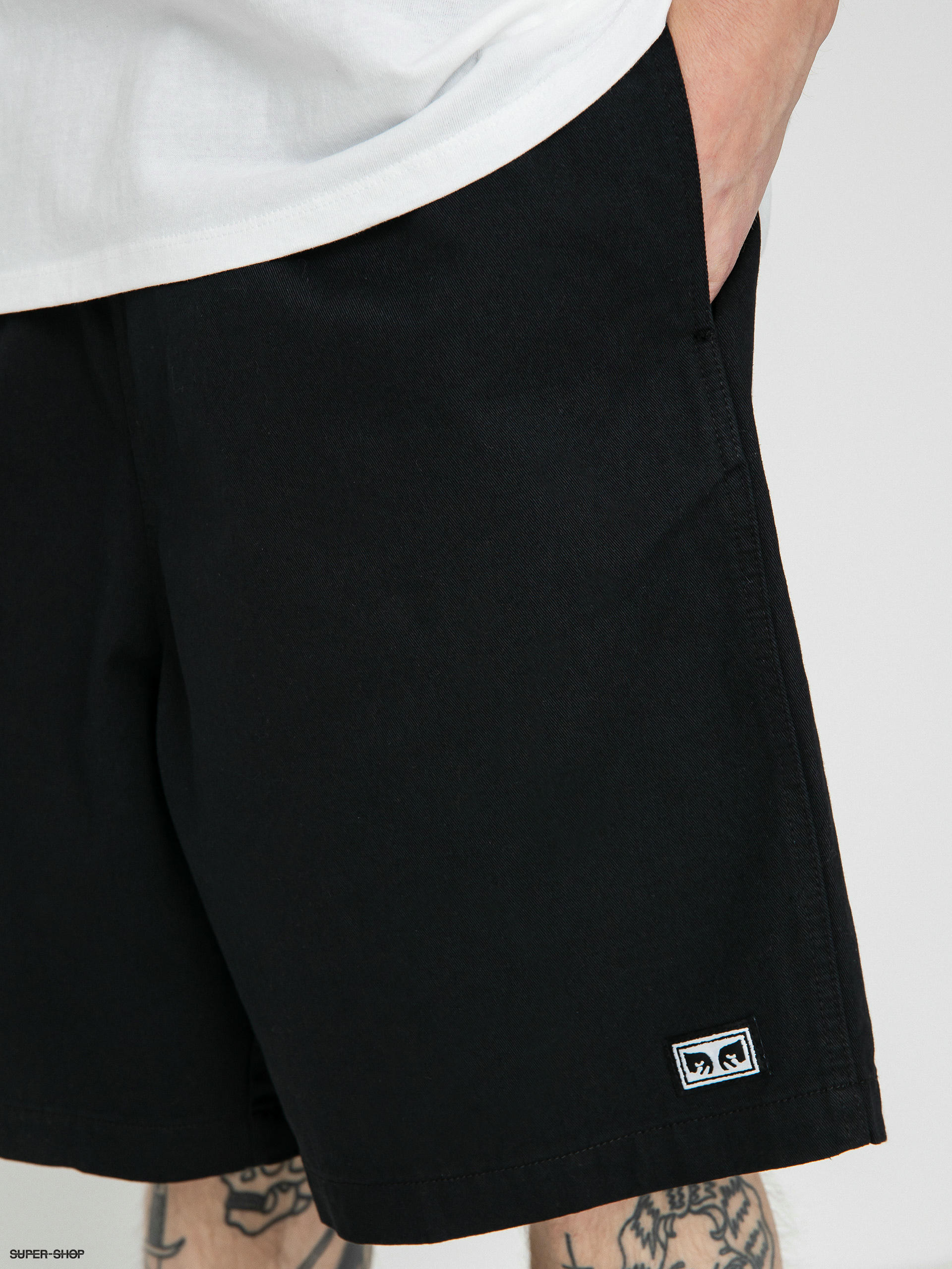 OBEY Easy Relaxed Shorts (black)