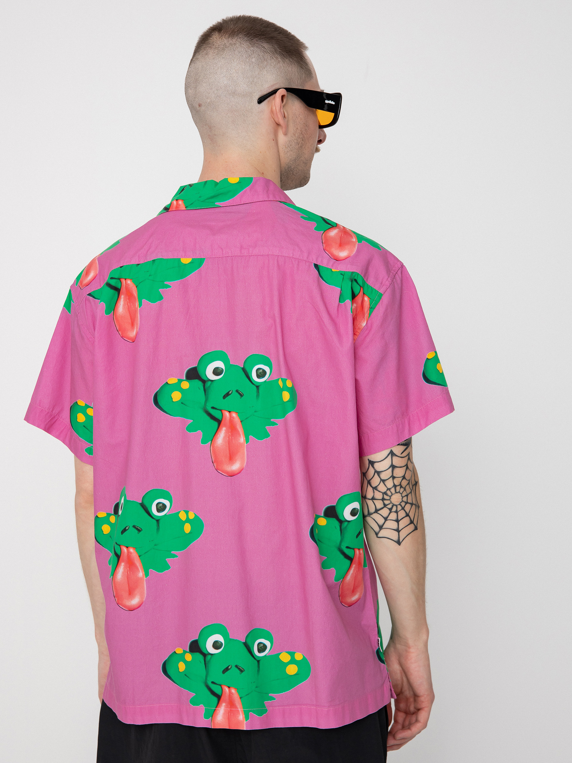 OBEY Frogman Shirt (wild rose multi)