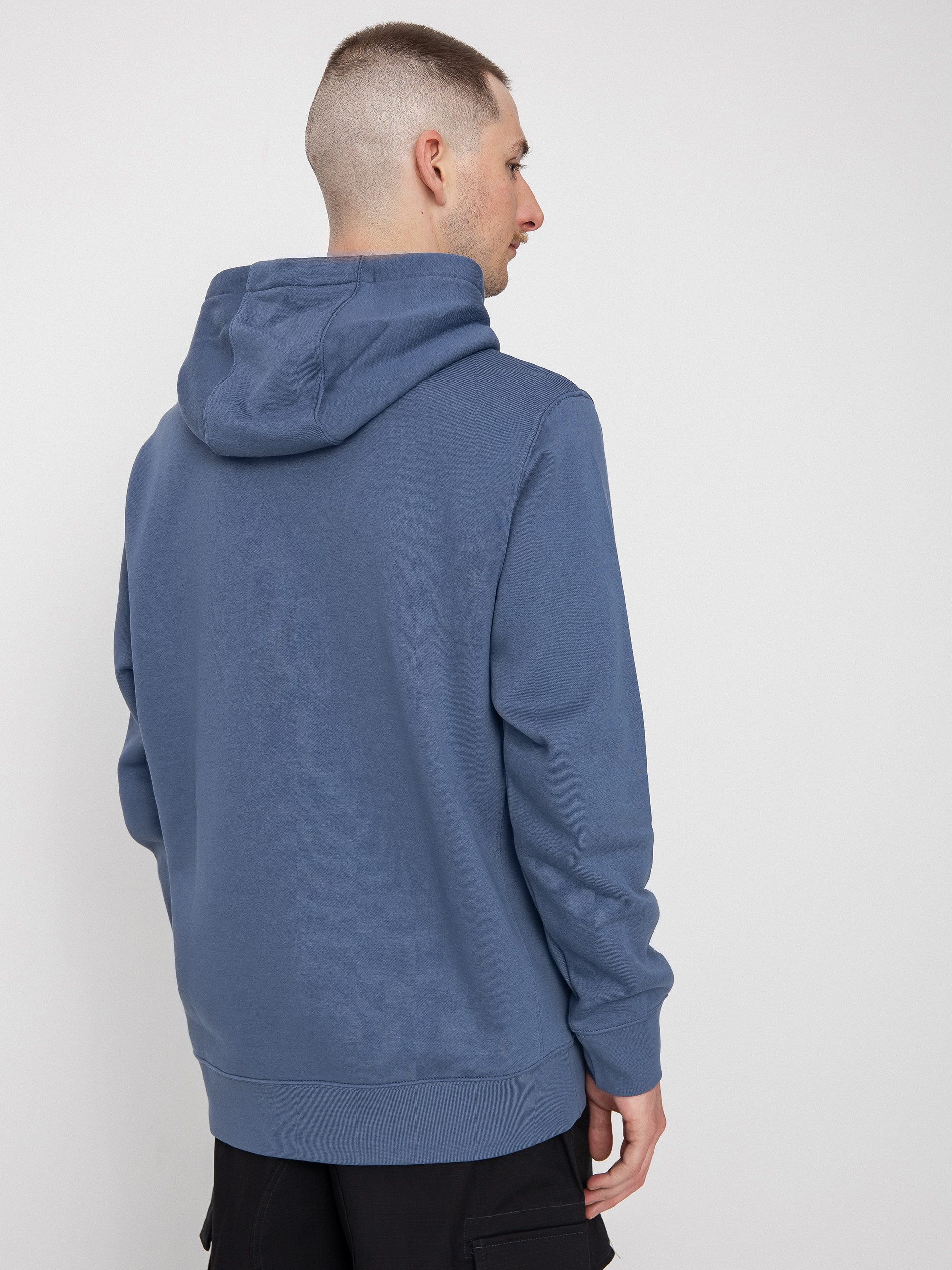 diffused blue hoodie