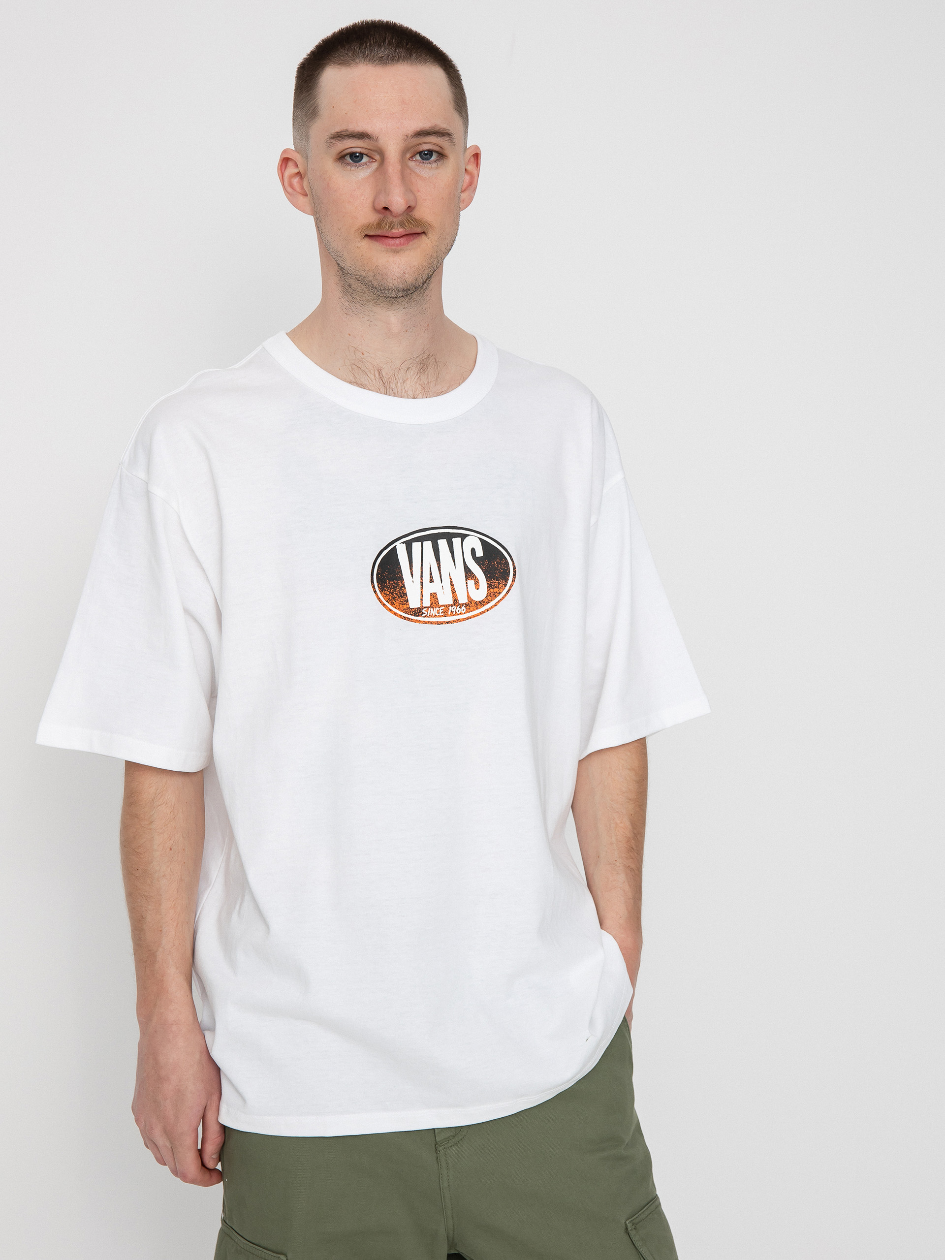 Vans Off The Wall Gradient Logo Loose T-shirt (skate classics white)