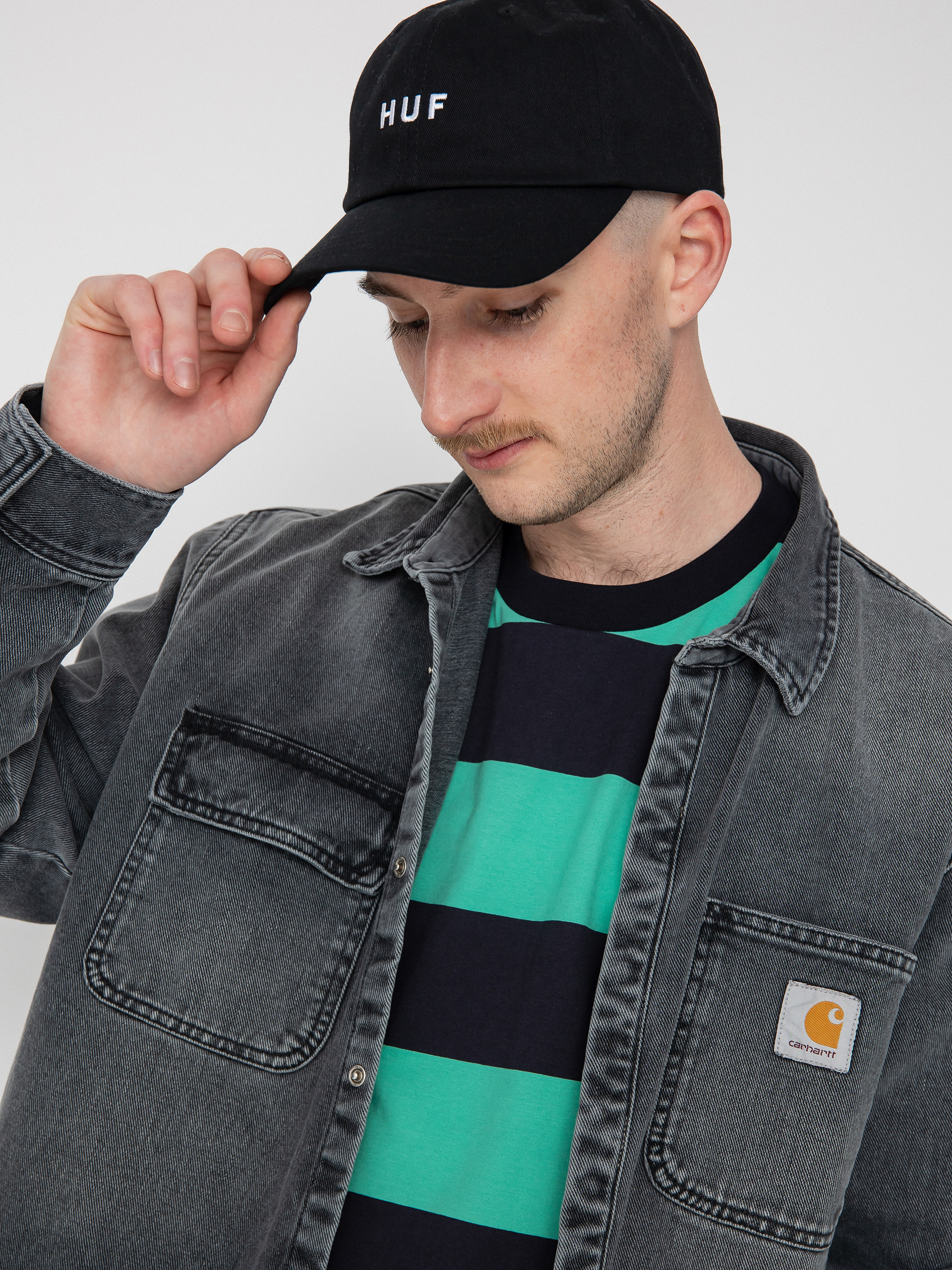 Carhartt WIP Salinac Hemd (black)