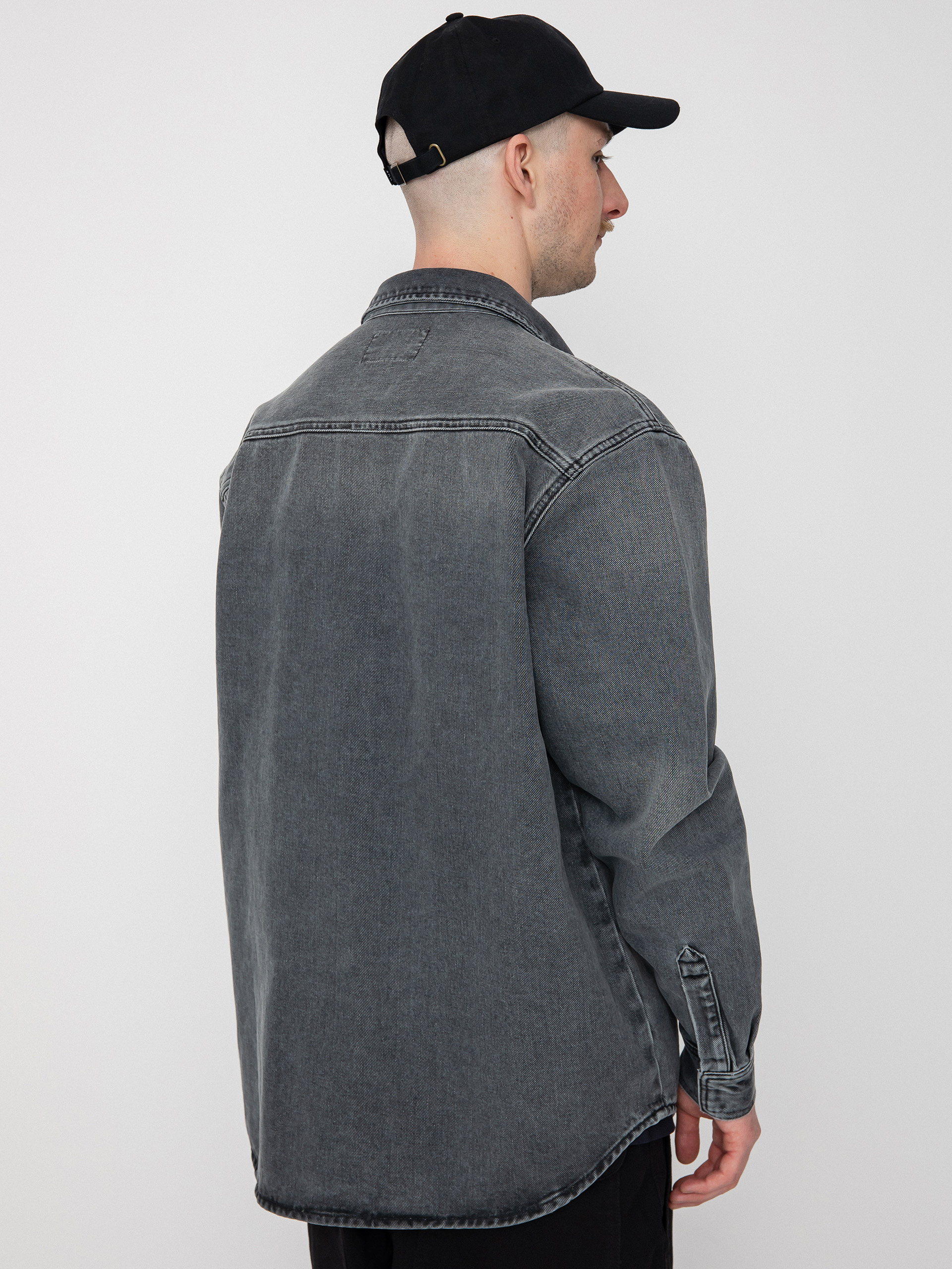 Carhartt WIP Salinac Hemd (black)