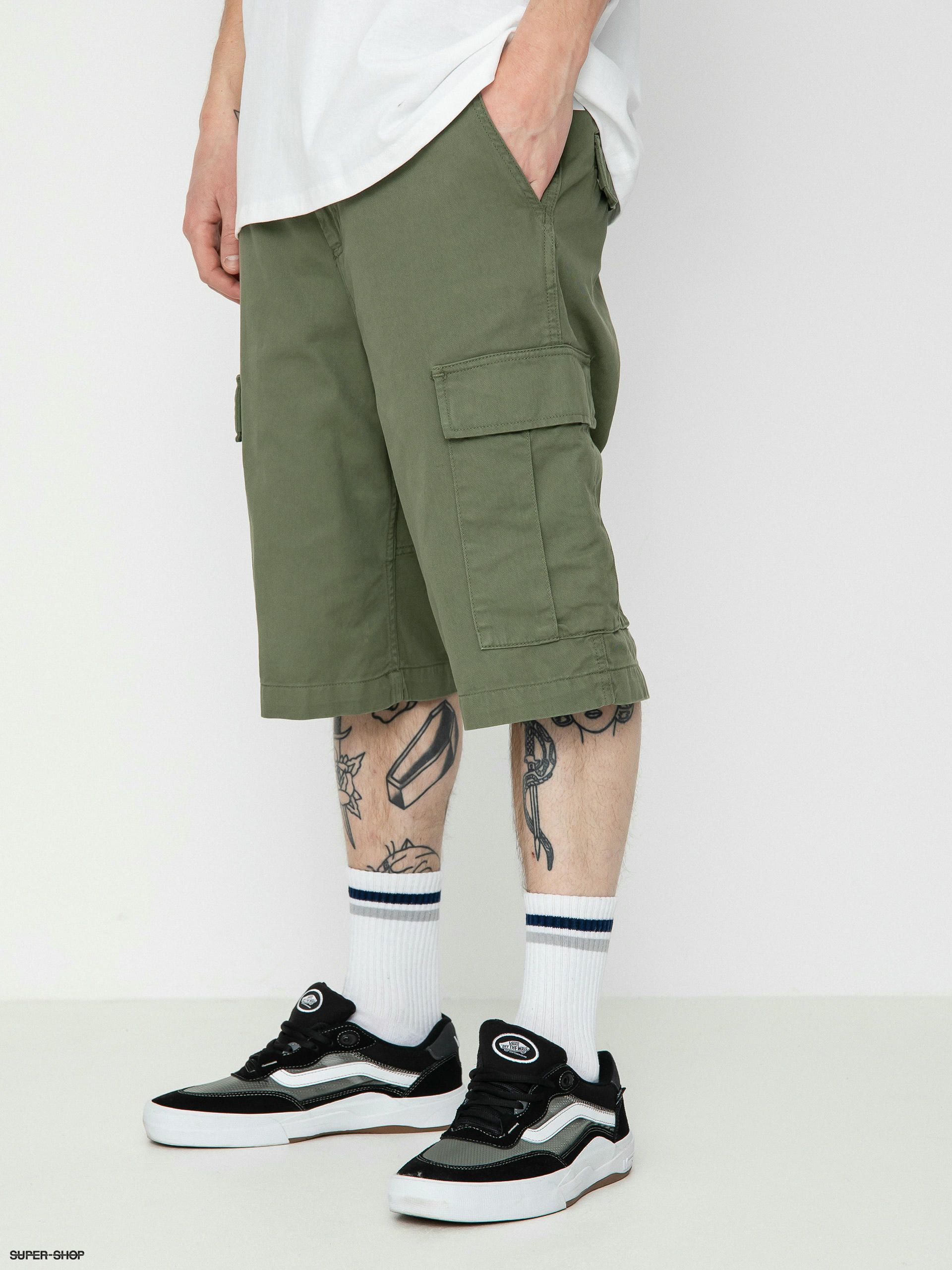 90s Gramicci Nylon Cargo Shorts Beige - ショートパンツ