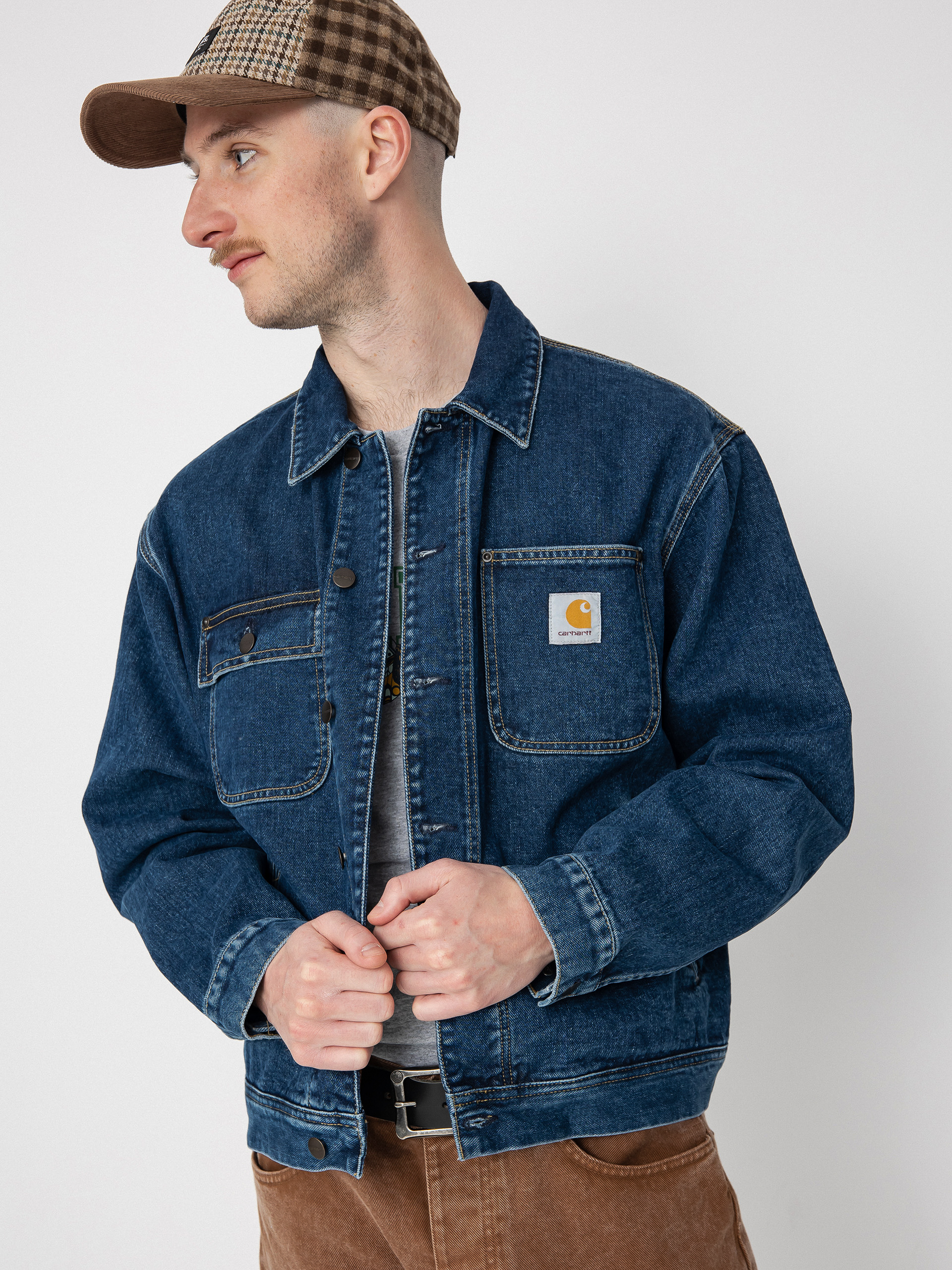 Carhartt madison jacket on sale blue