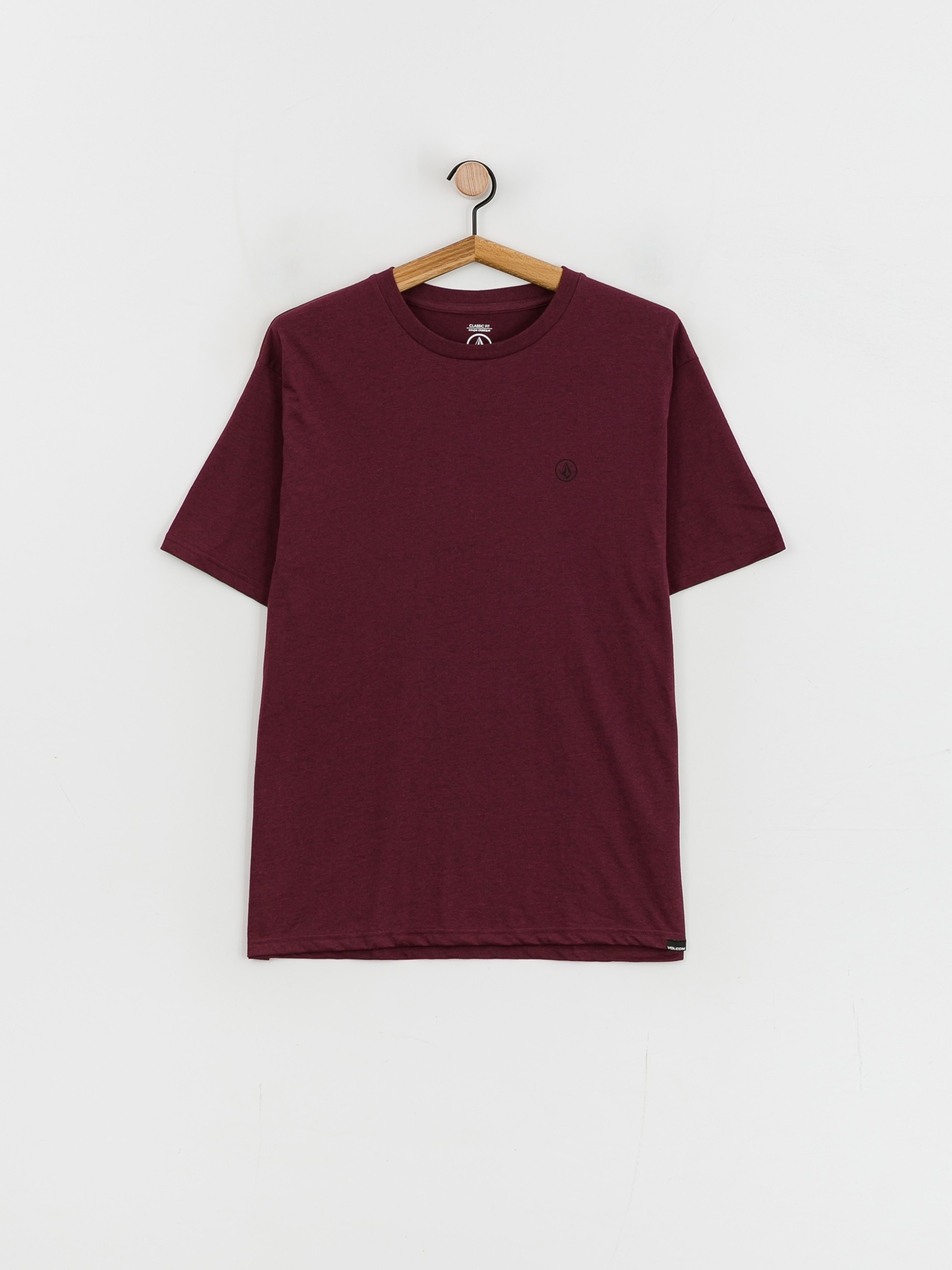 Volcom Circle Blanks Hth T-shirt (plum)