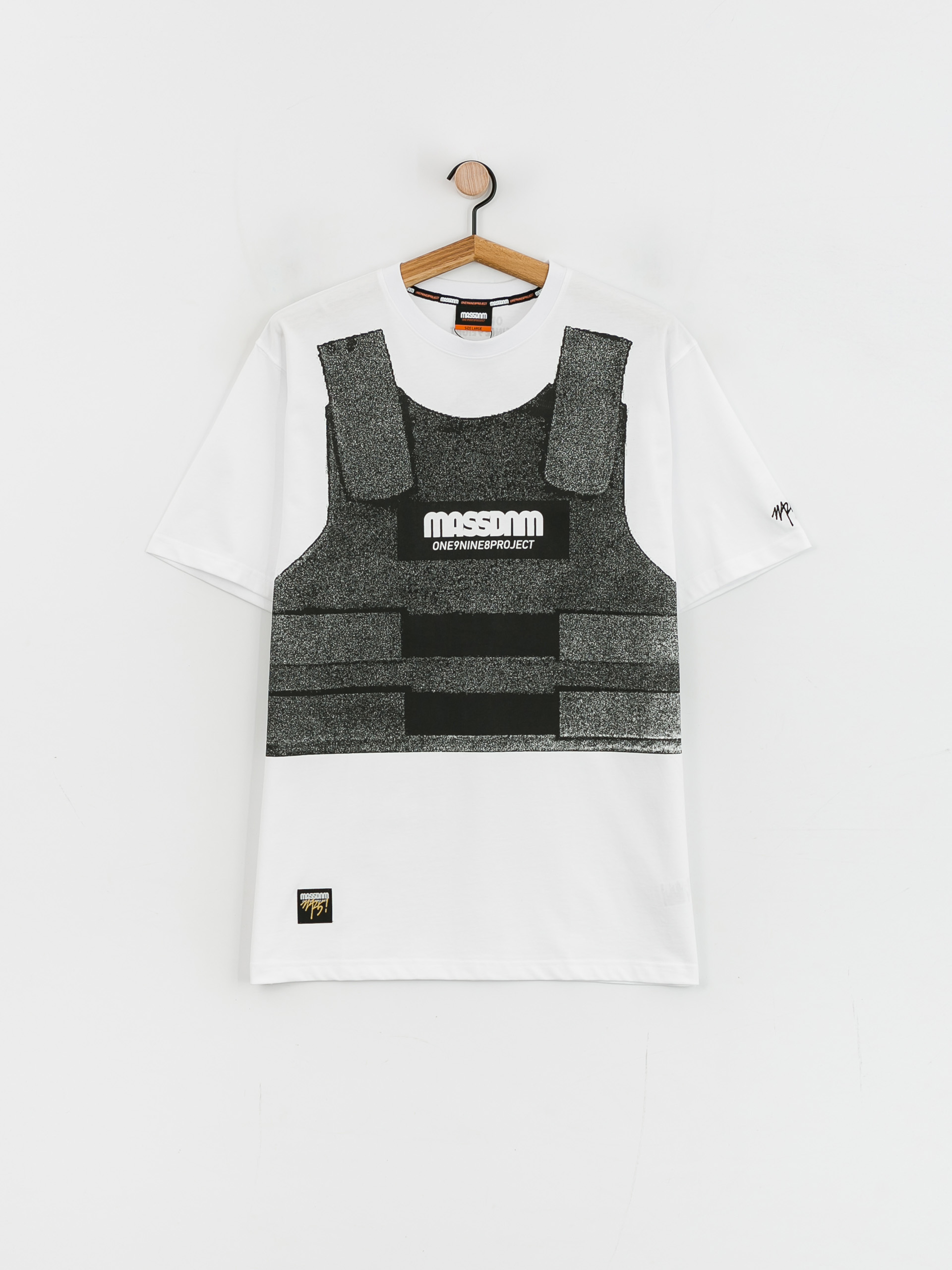 MassDnm Bulletproof T-shirt (white)