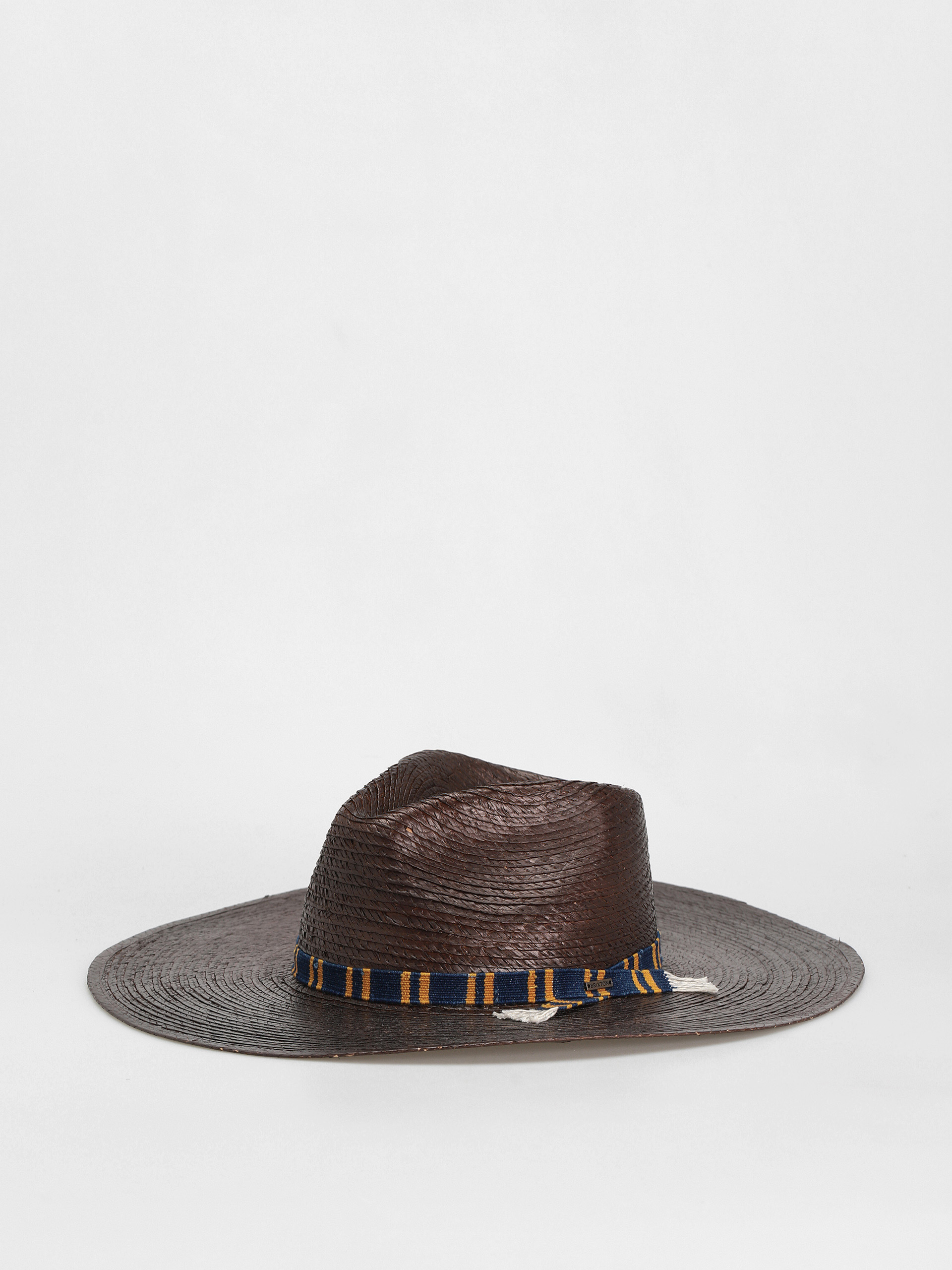 Brixton Leigh Straw Fedora Hut (brown)