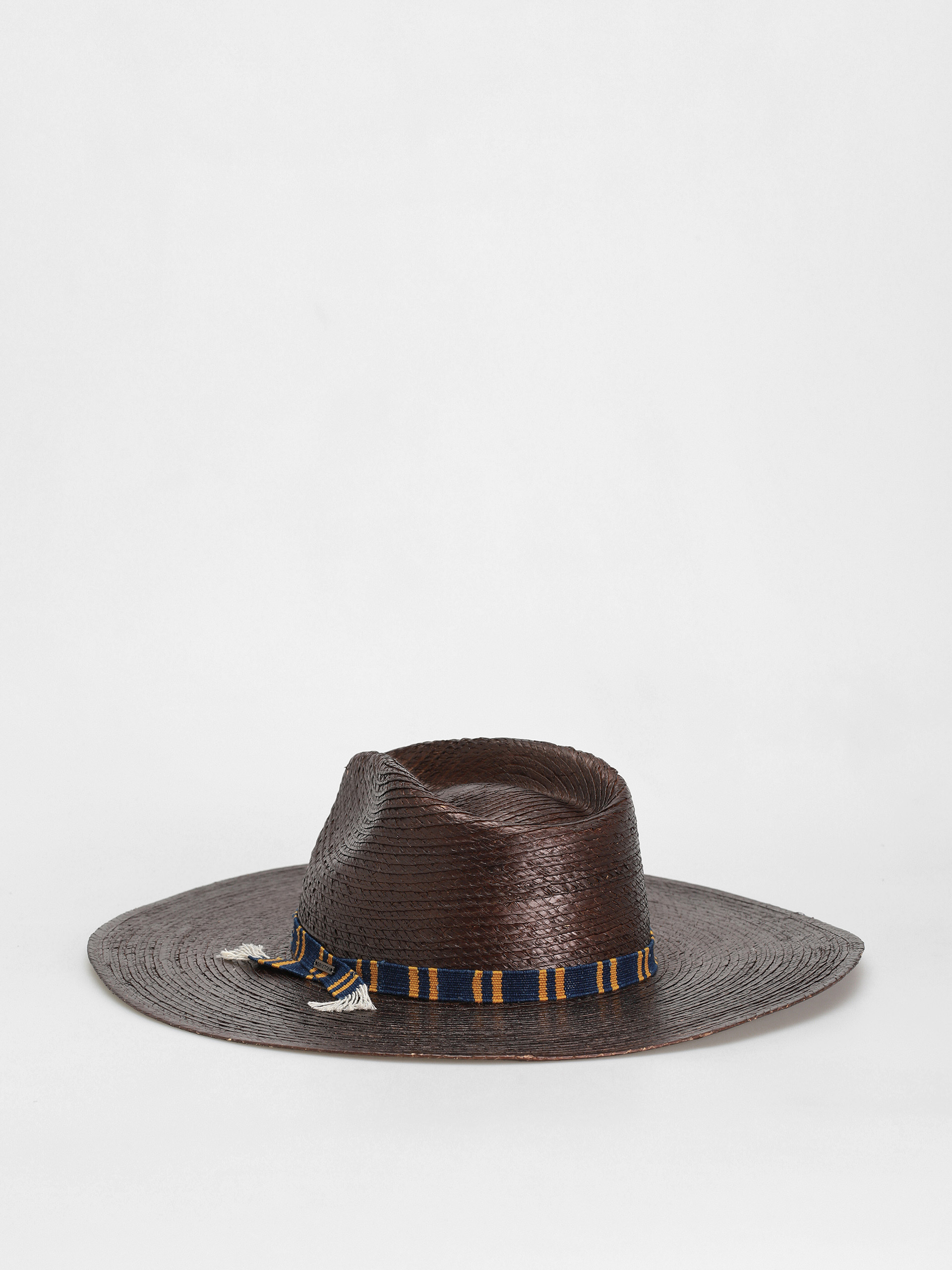 Brixton Leigh Straw Fedora Hut (brown)