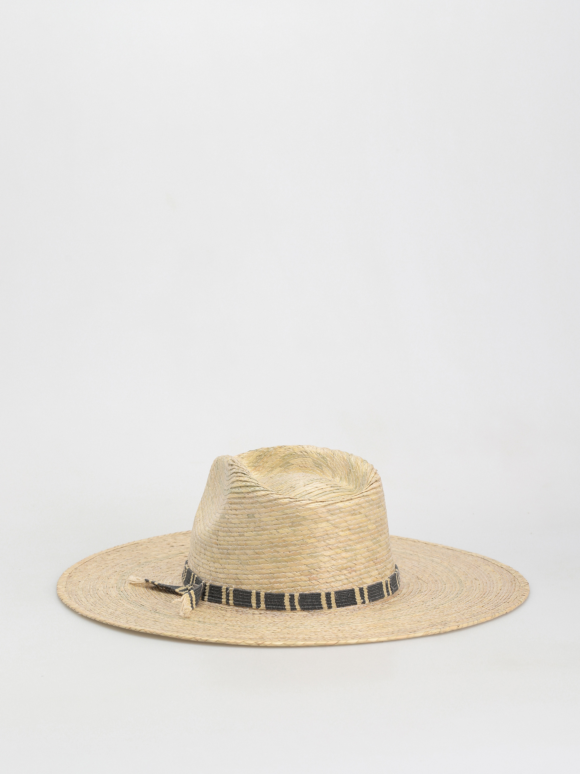 Brixton Leigh Straw Fedora Hat (natural)