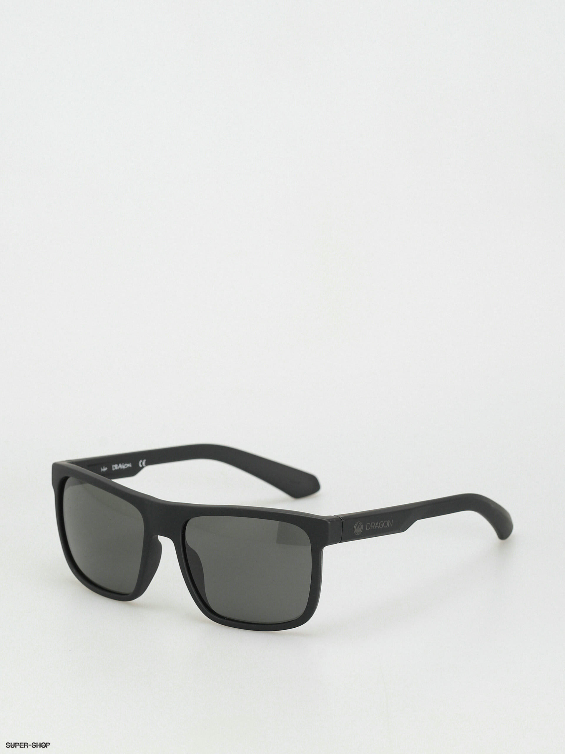 Dragon Davis Sunglasses (matte black/lumalens smoke)