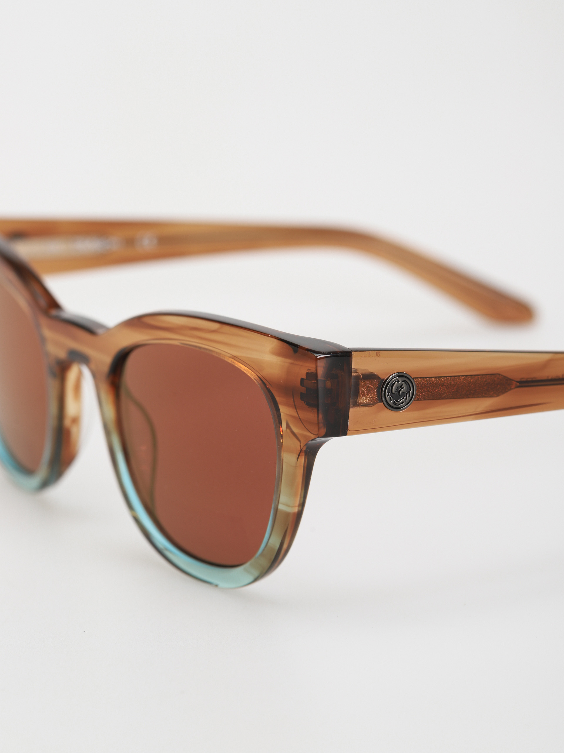 Dragon Jett Sunglasses Wmn (brown teal gradient/lumalens rose copper ion)