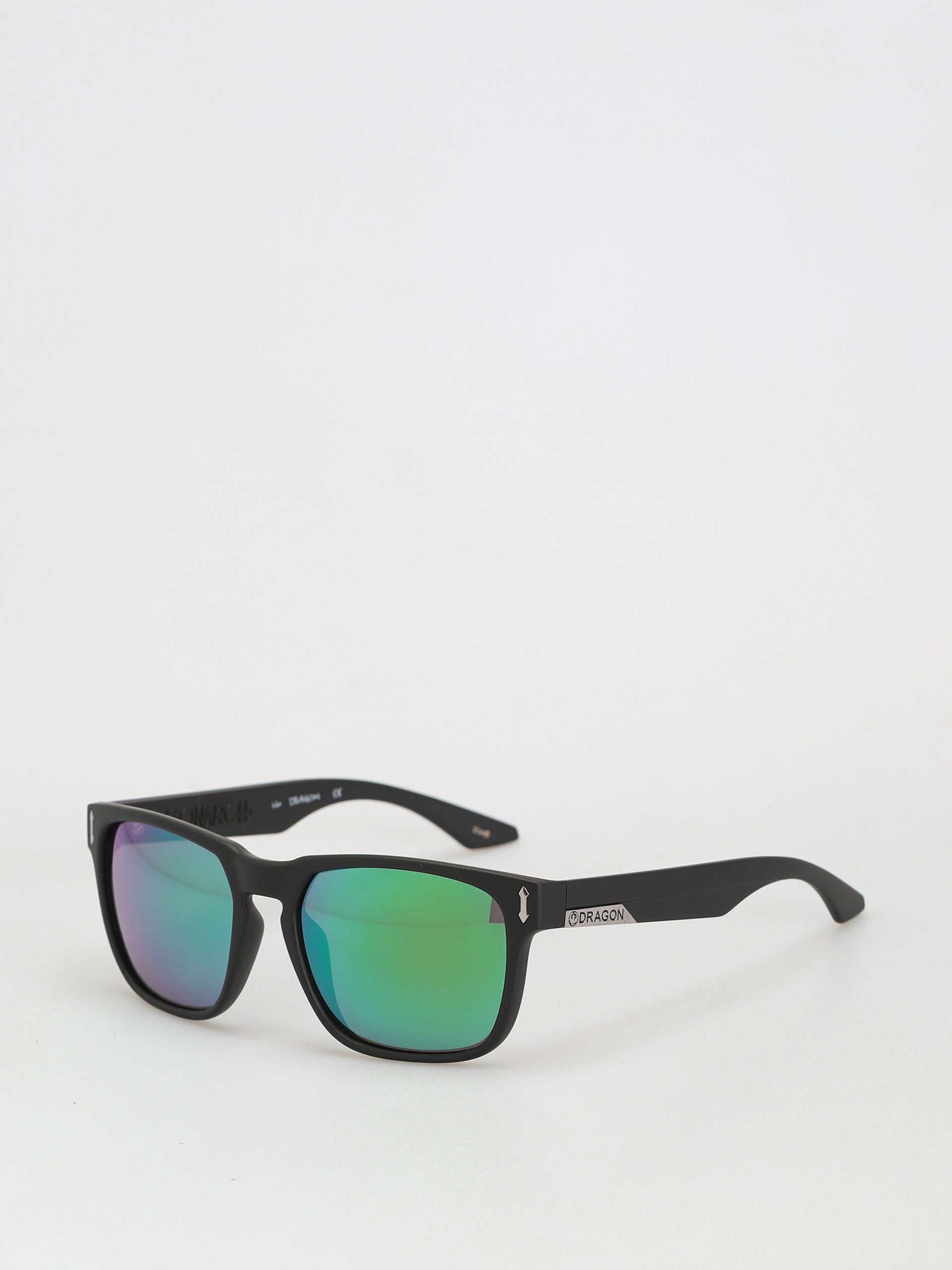 Dragon Monarch Sunglasses (matte black/lumalens green ion)