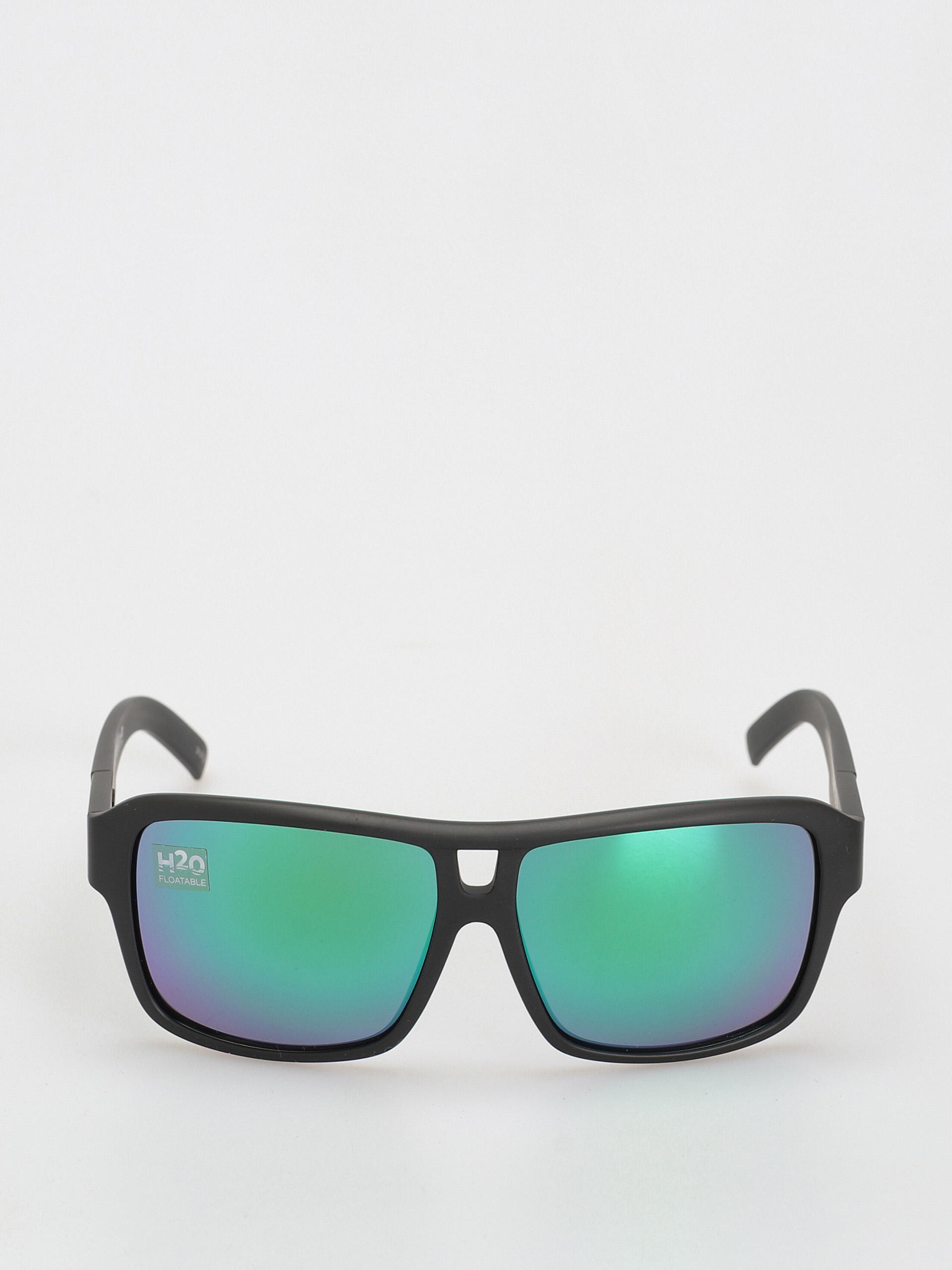 Dragon The Jam Sunglasses (matte black h2o/lumalens green ion polar)