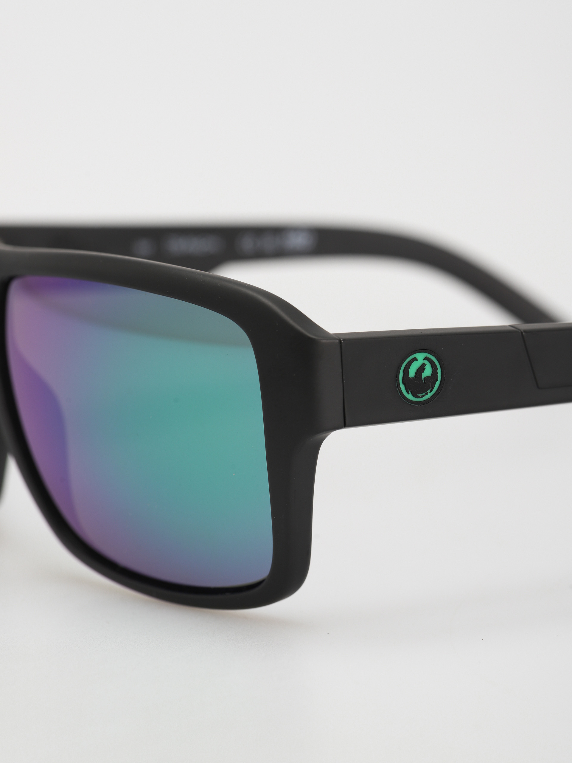 Dragon The Jam Sunglasses (matte black h2o/lumalens green ion polar)