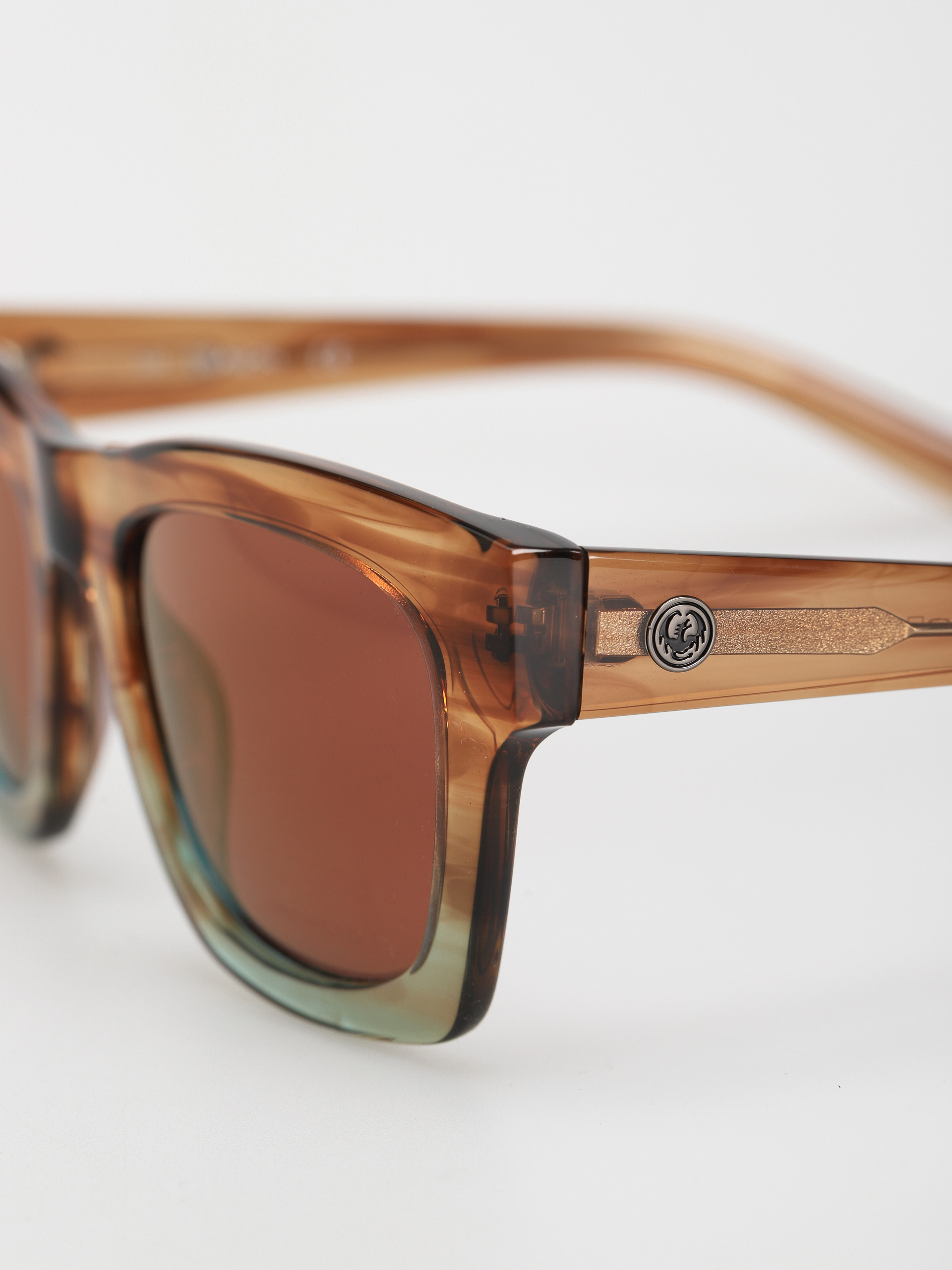 Dragon Waverly Sunglasses Wmn (brown teal gradient/lumalens rose copper