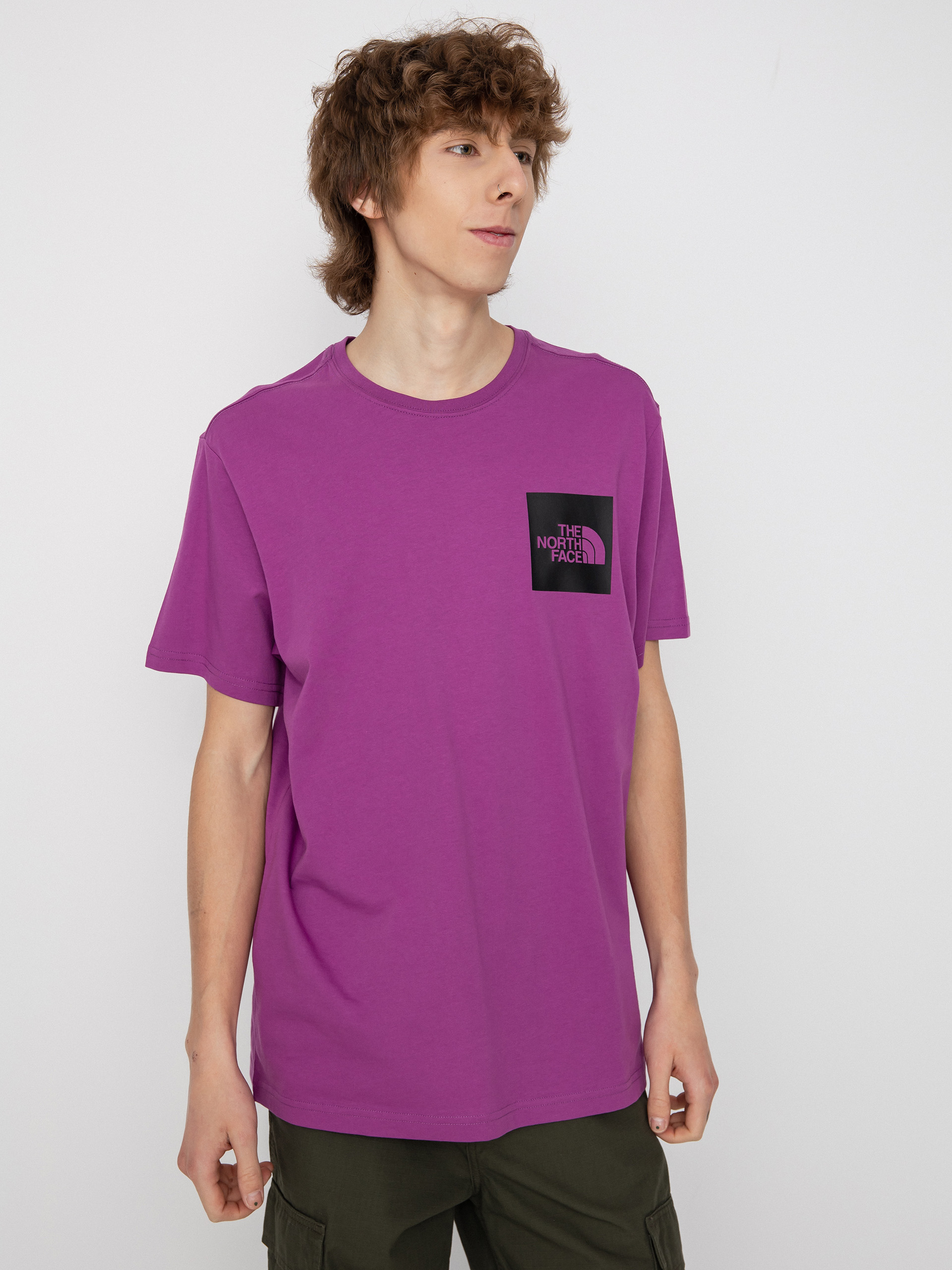The North Face Fine T-shirt (purple cactus flower)