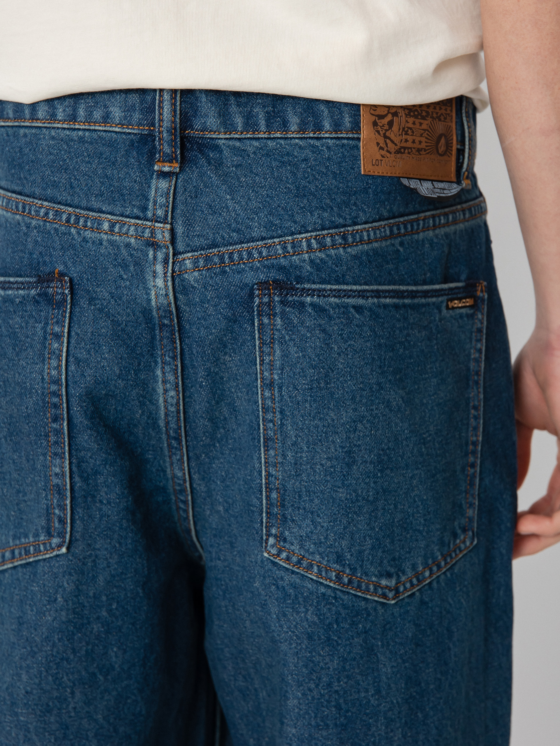 Volcom Billow Tapered Pants (indigo ridge wash)