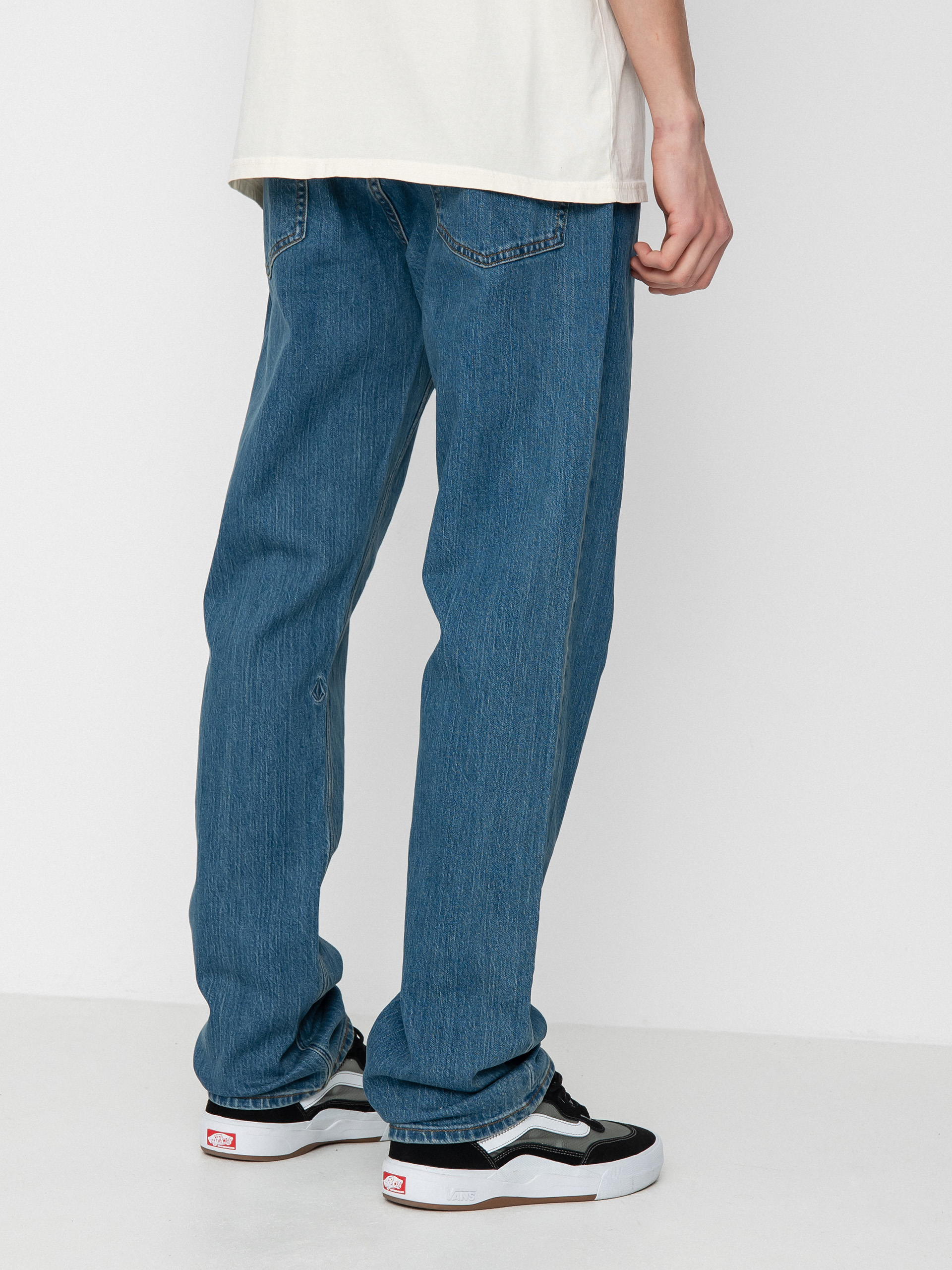 Volcom Solver Denim Pants (aged indigo)