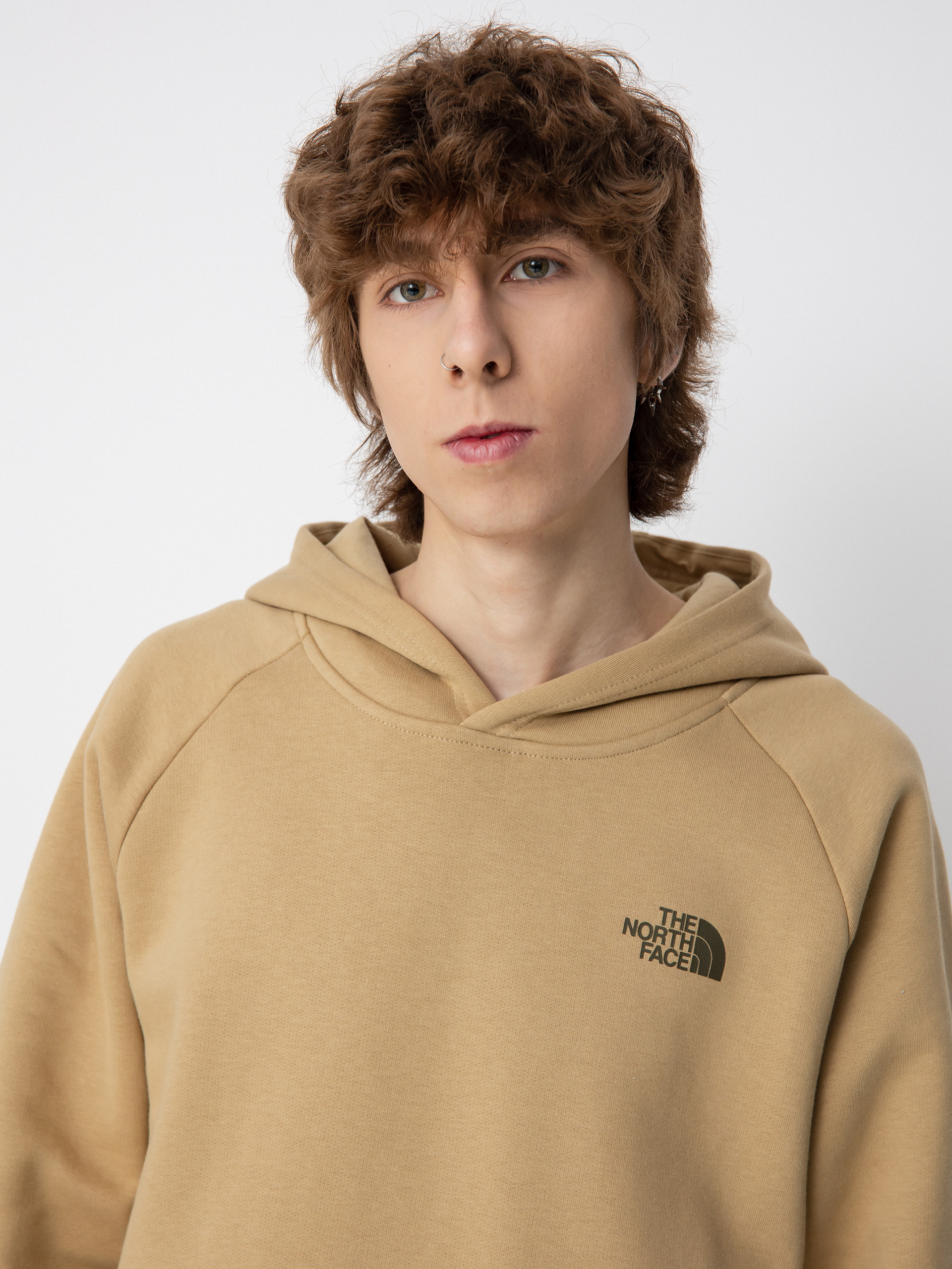 The North Face Raglan Redbox HD Hoodie (khaki stone)