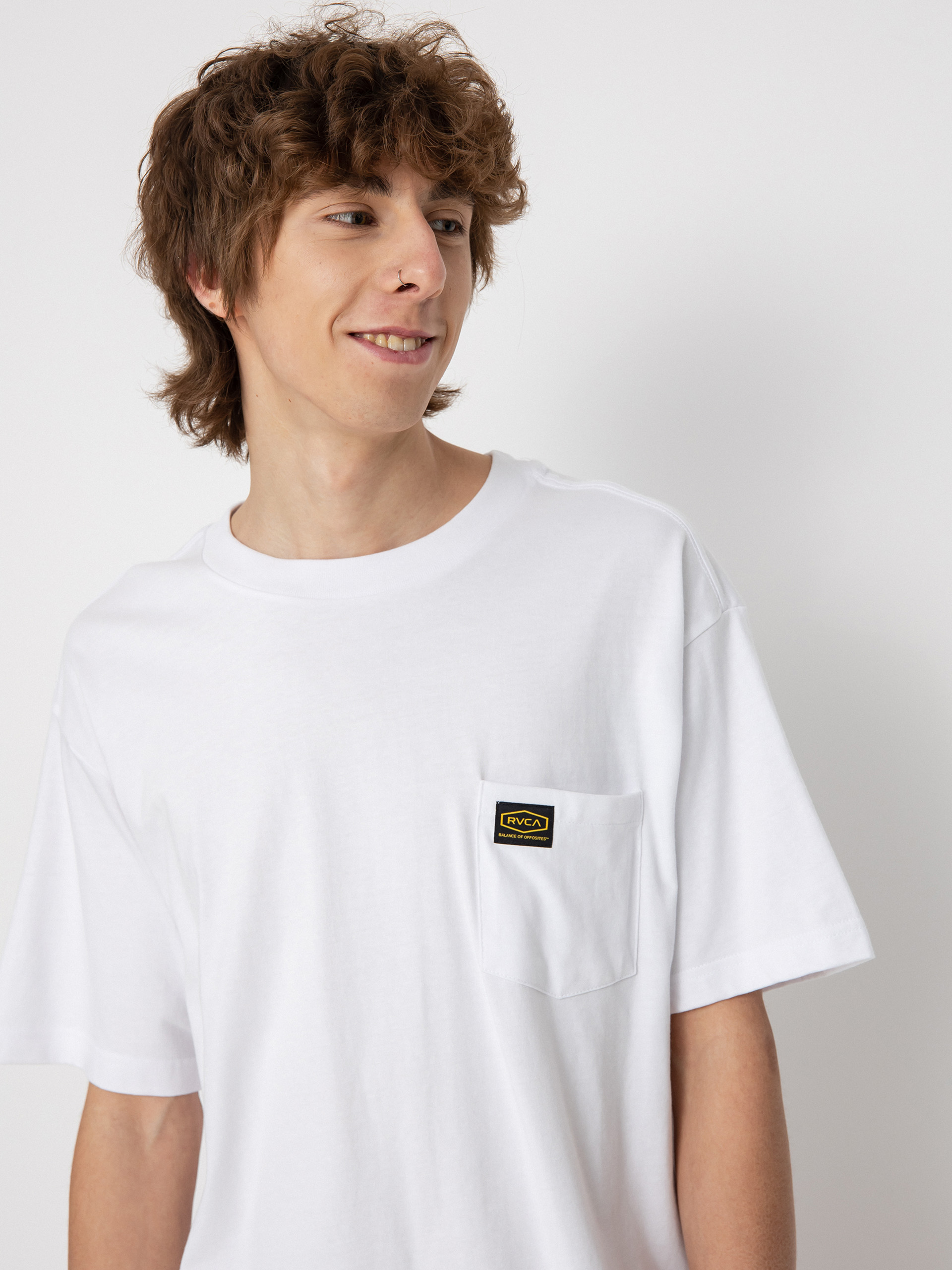RVCA Americana Pocket T-shirt (white)