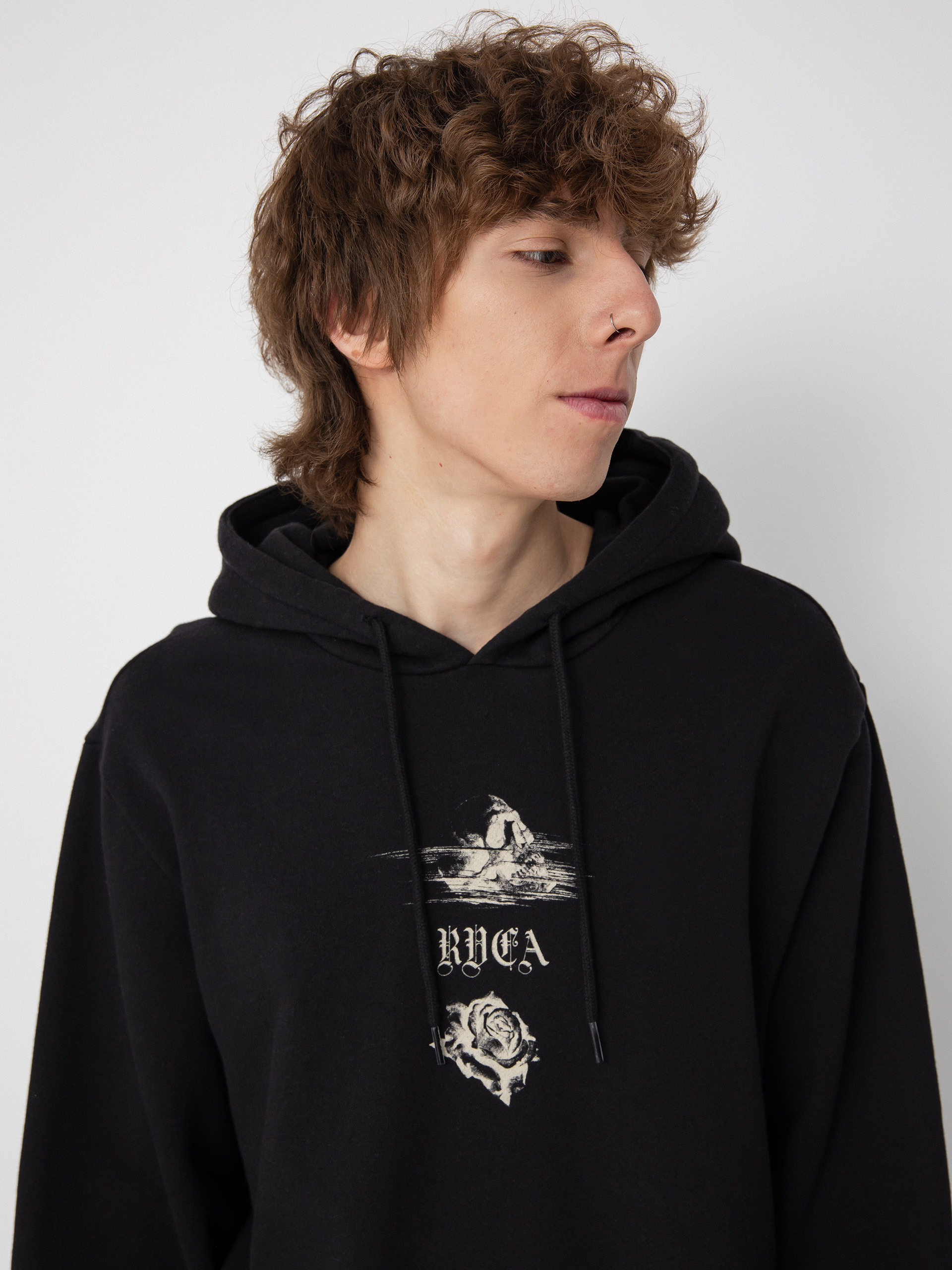 RVCA Beach Tiger HD Hoodie (black)
