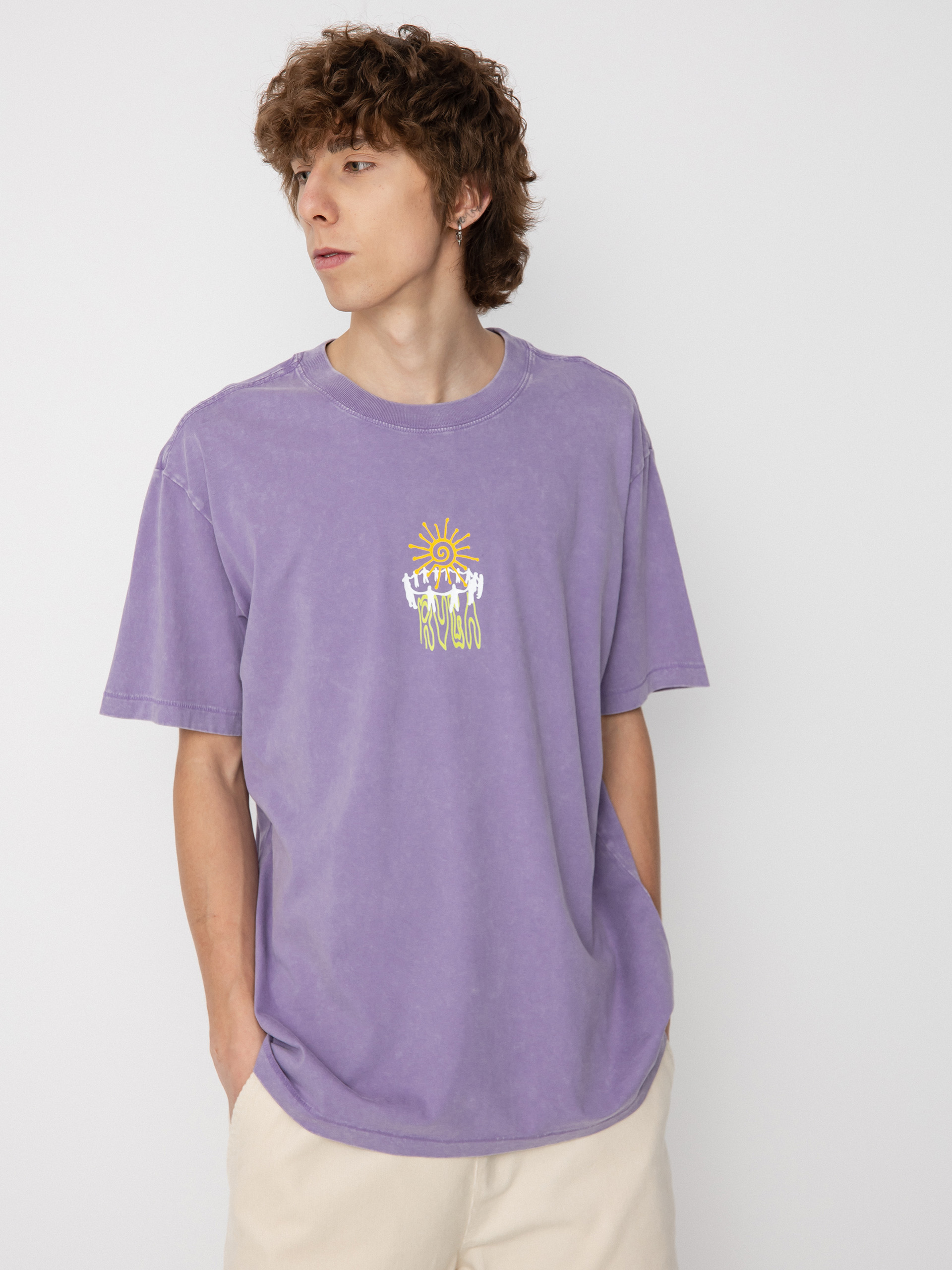 RVCA Sun Dancers T-shirt (purps)