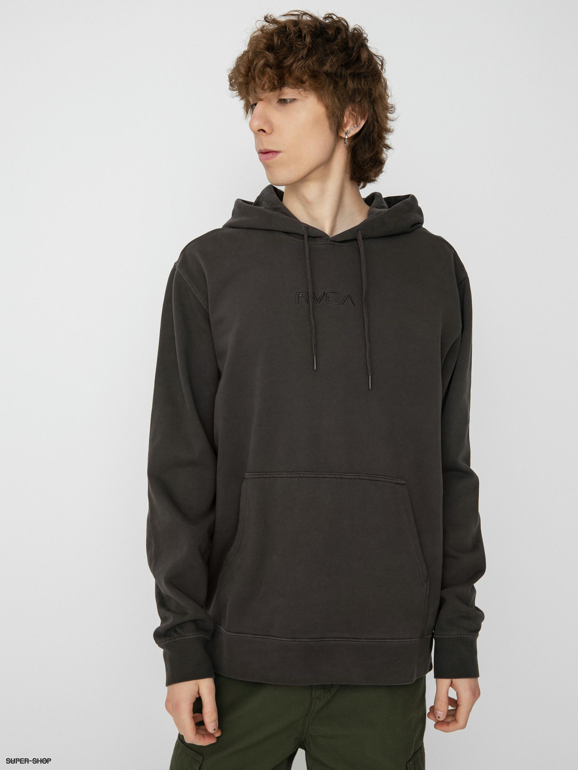 Grey 2024 rvca hoodie