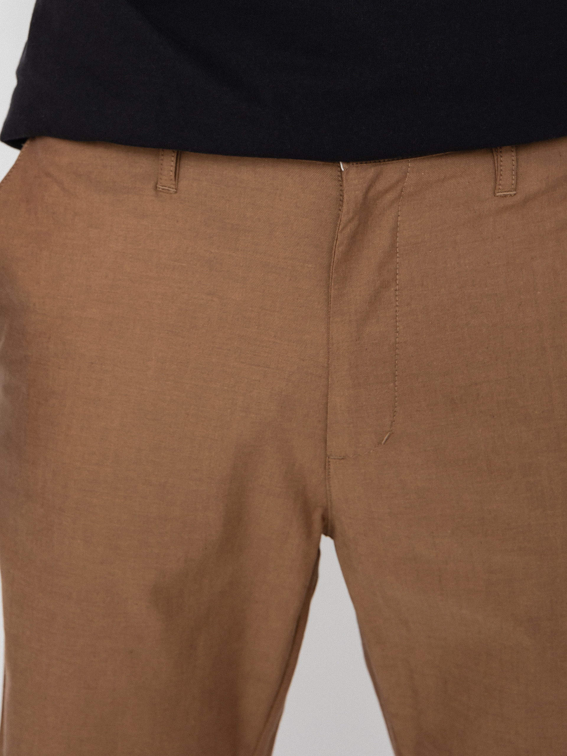 Iriedaily Golfer Chambray Shorts (caramel)