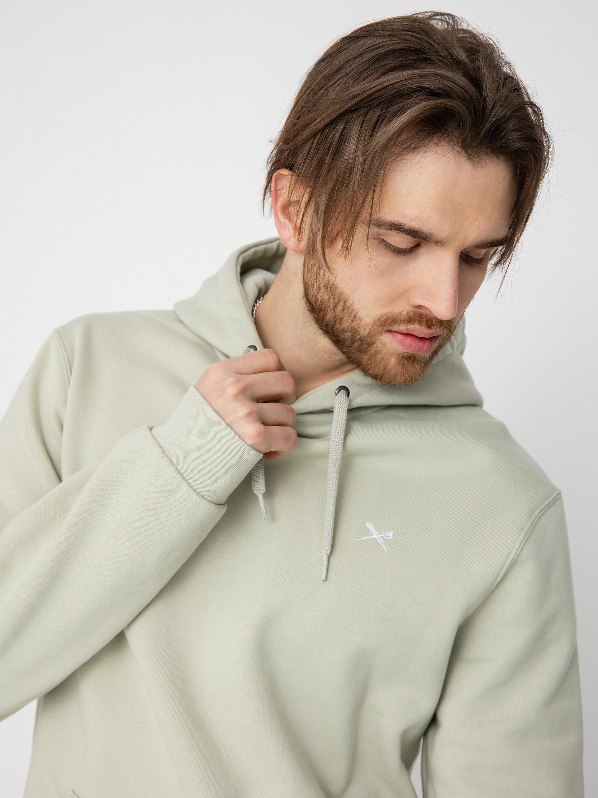 Iriedaily Mini Flag 2 HD Hoodie (light sage)