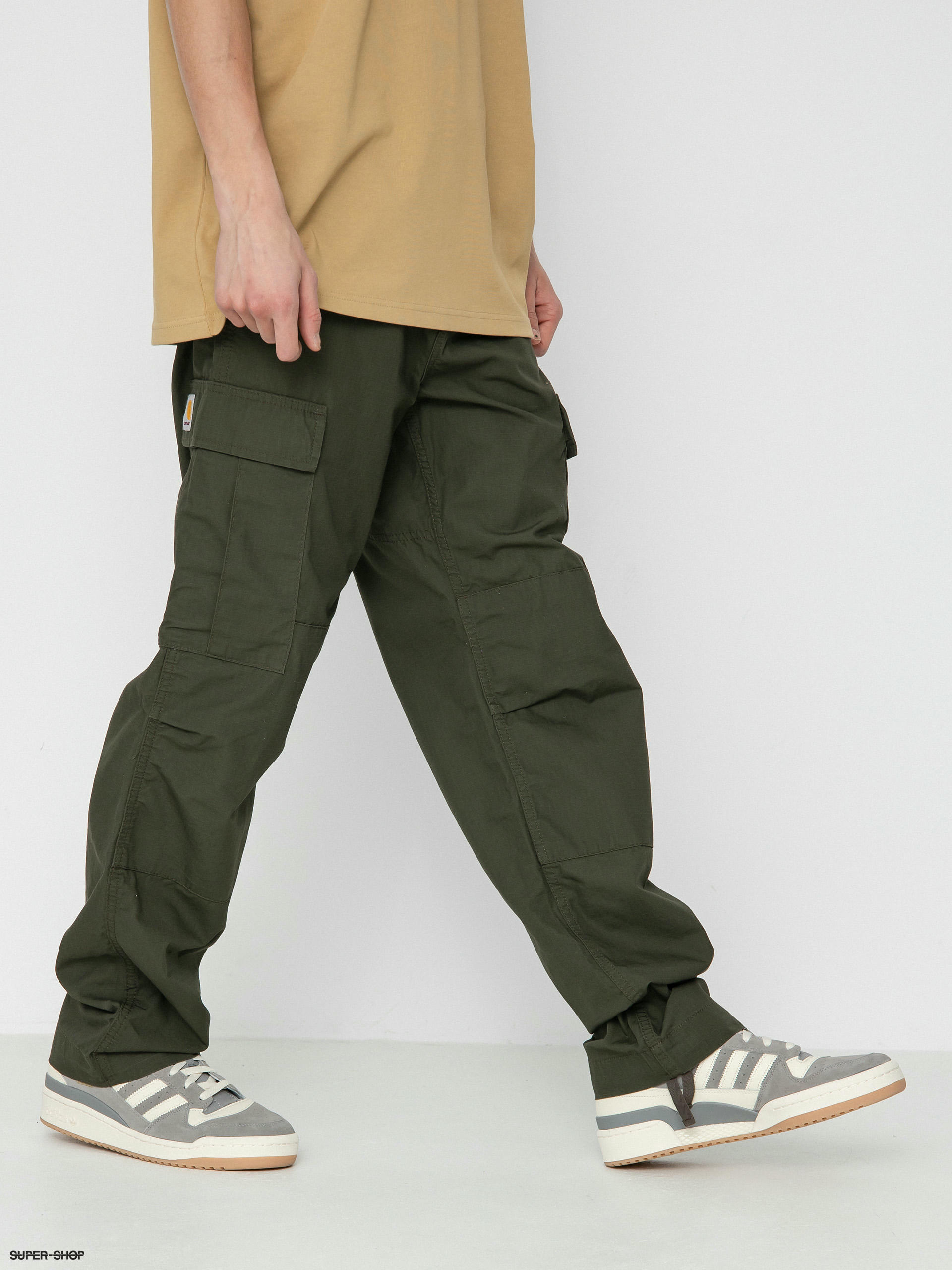 Shop Carhartt Tapered Pants Street Style Cotton Oversized Cargo Pants ( CARHARTT-I015875) by セレクタージュ