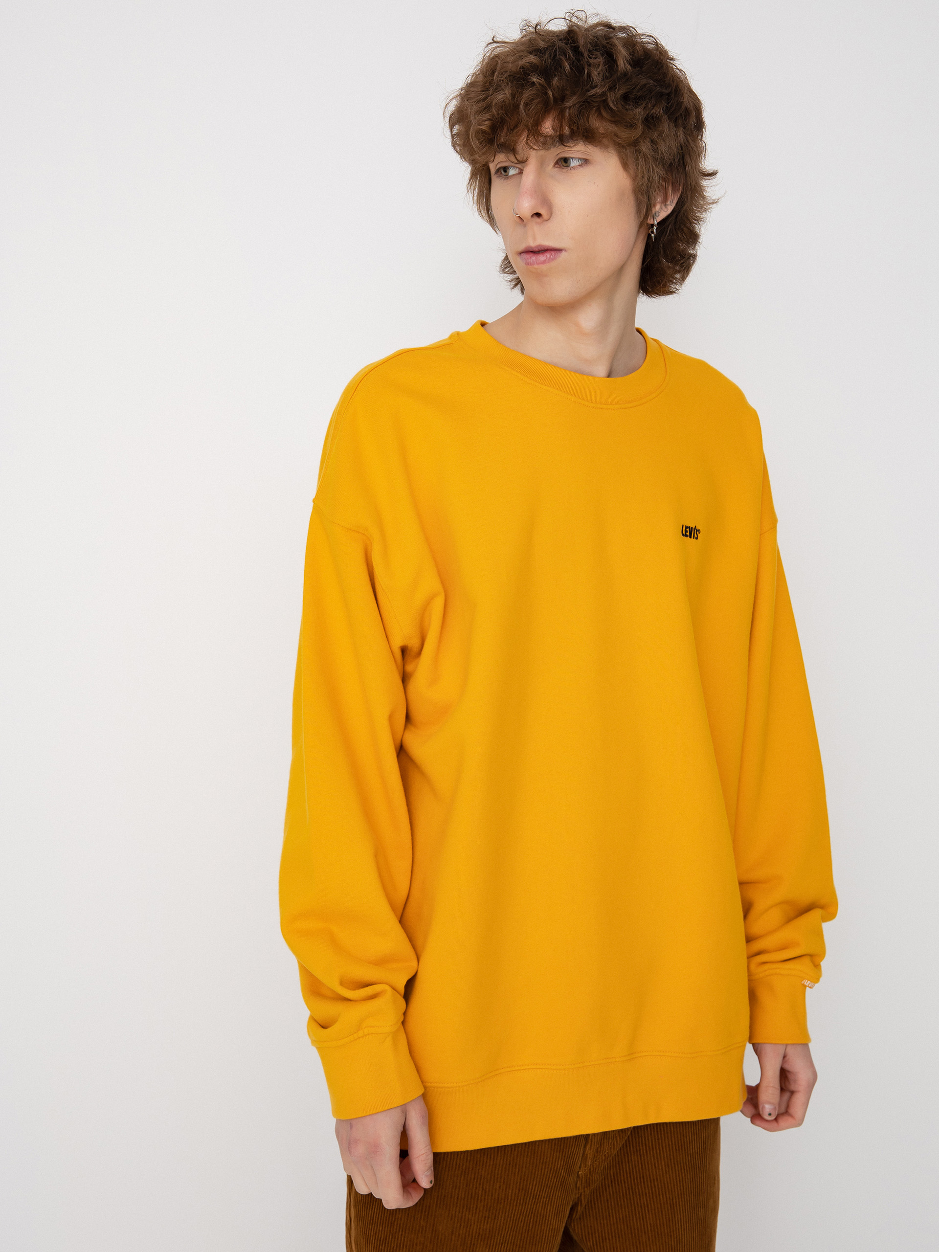 Levis yellow sweatshirt sale