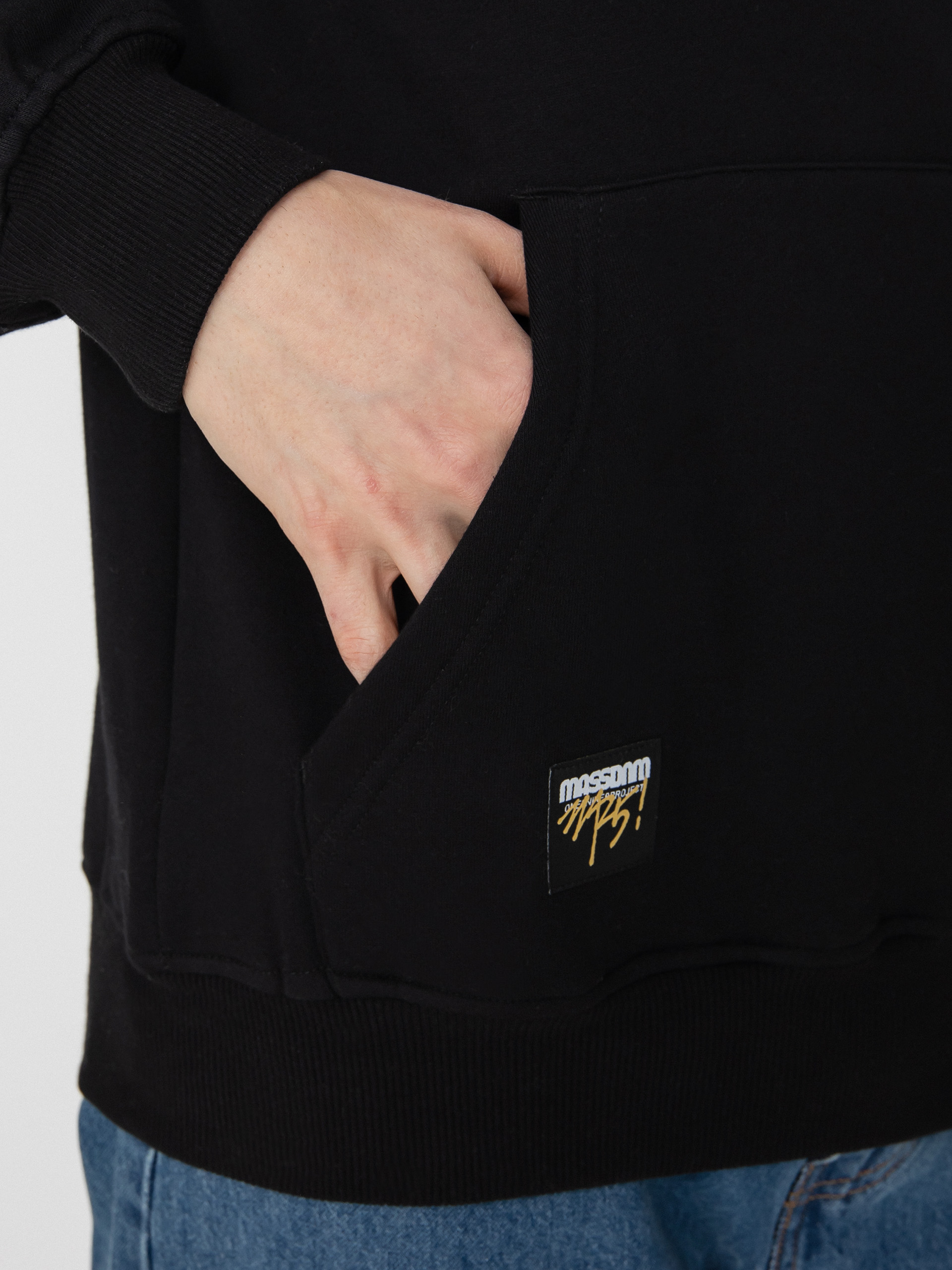 MassDnm Solid HD Hoodie (black)
