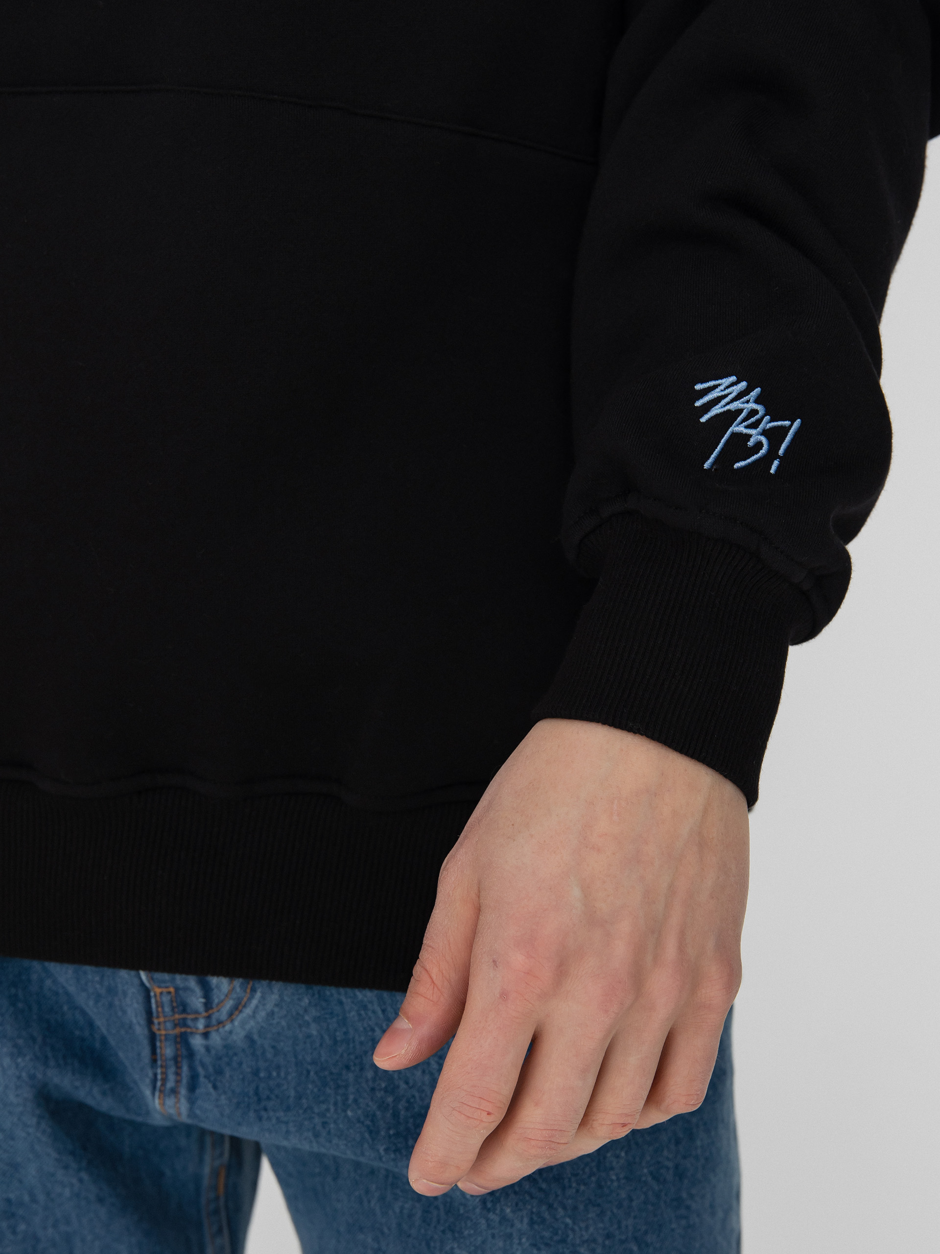 MassDnm Solid HD Hoodie (black)