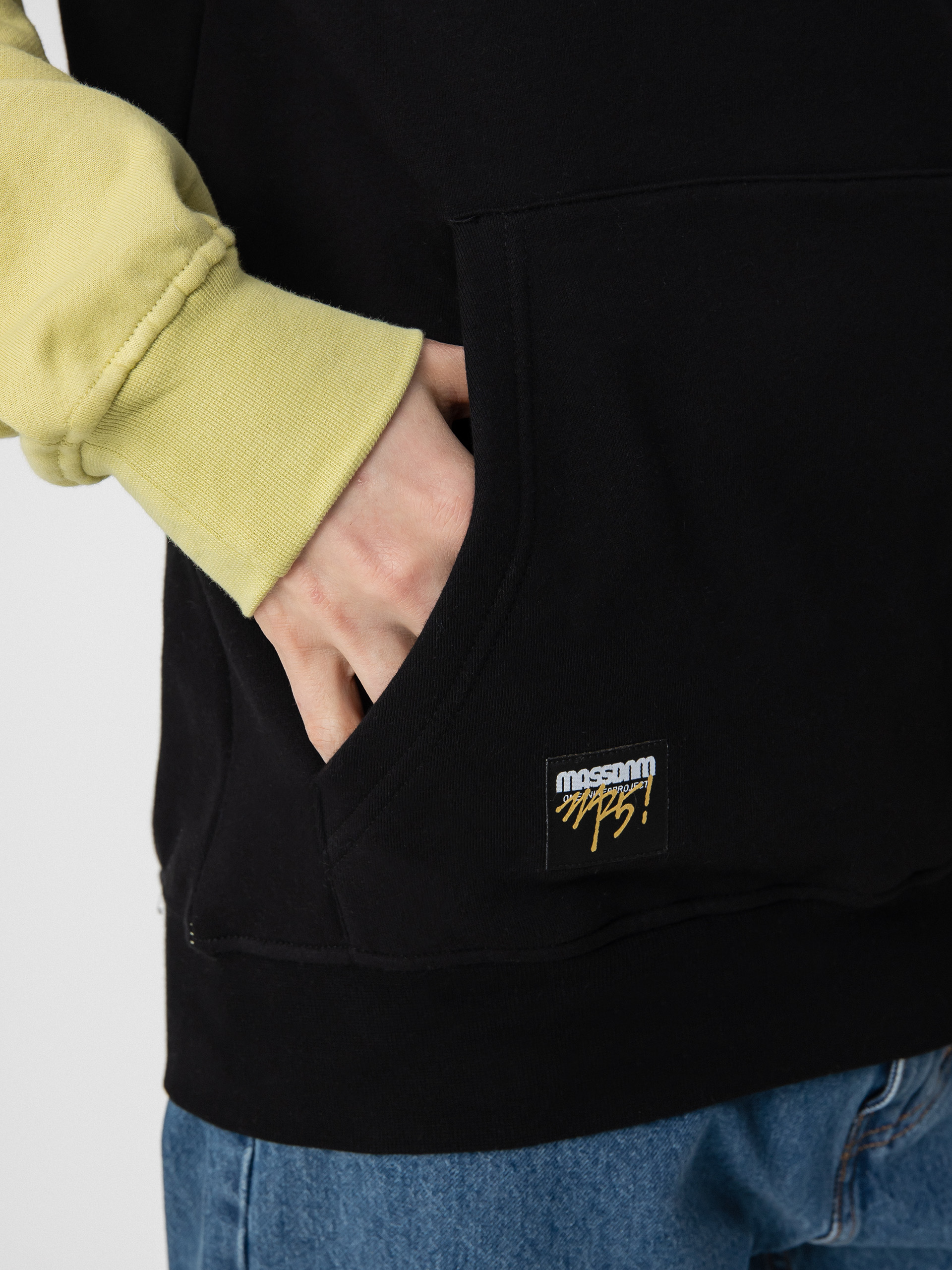 MassDnm Target HD Hoodie (sand/heather grey/black)