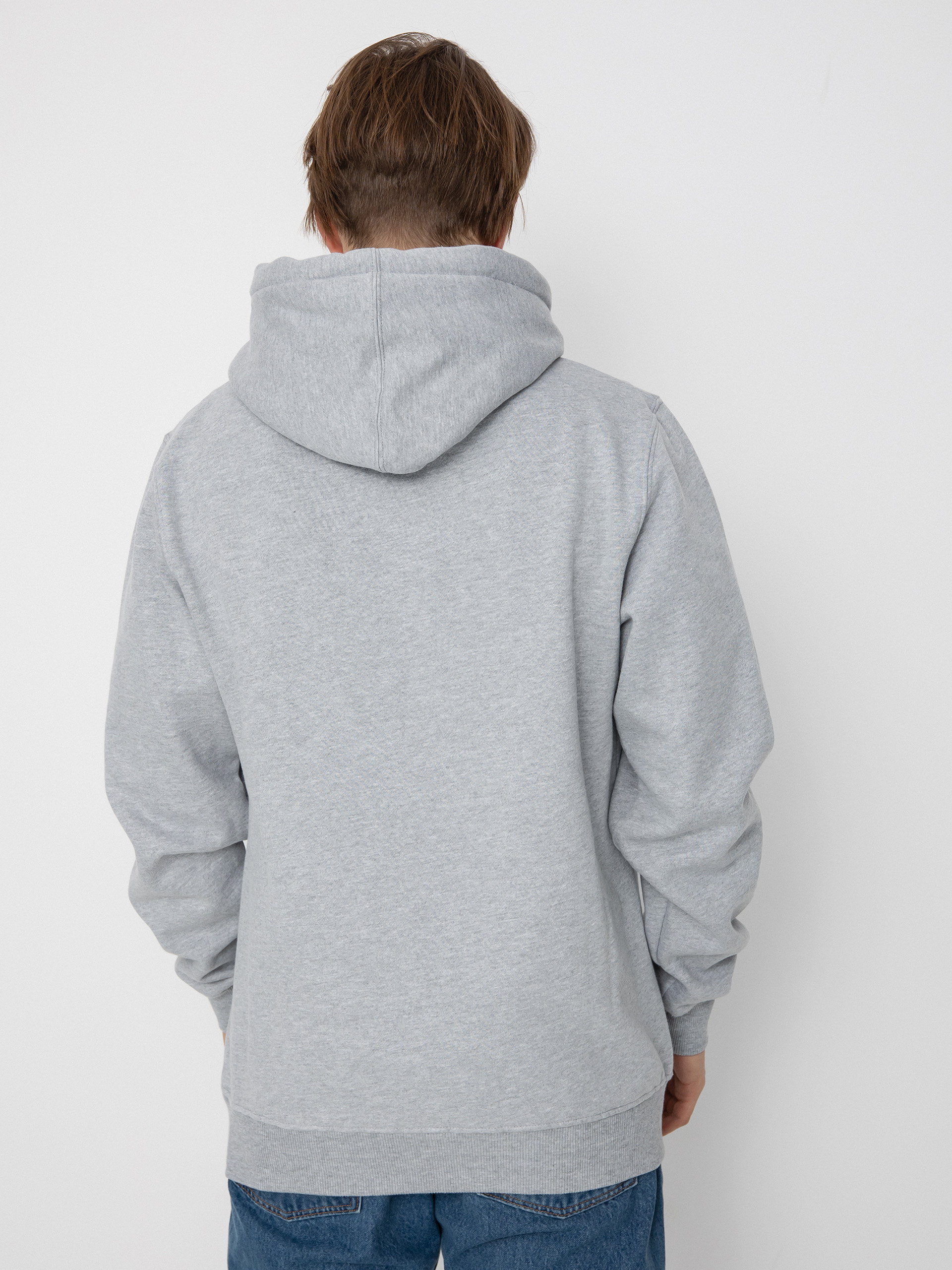 MassDnm Signature Medium Logo Sweatshirt (heather grey)