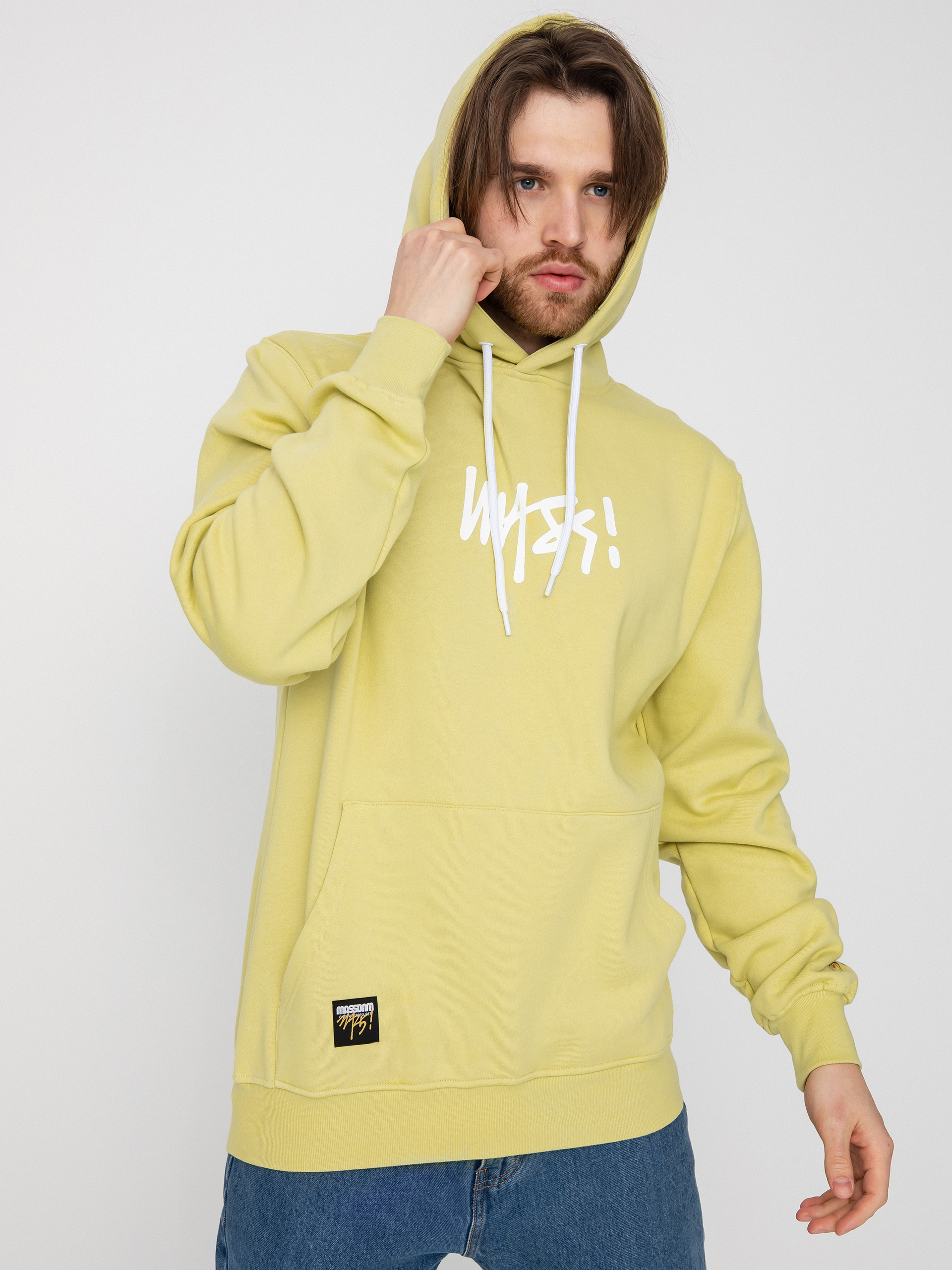 MassDnm Signature Medium Logo Sweatshirt (sand)