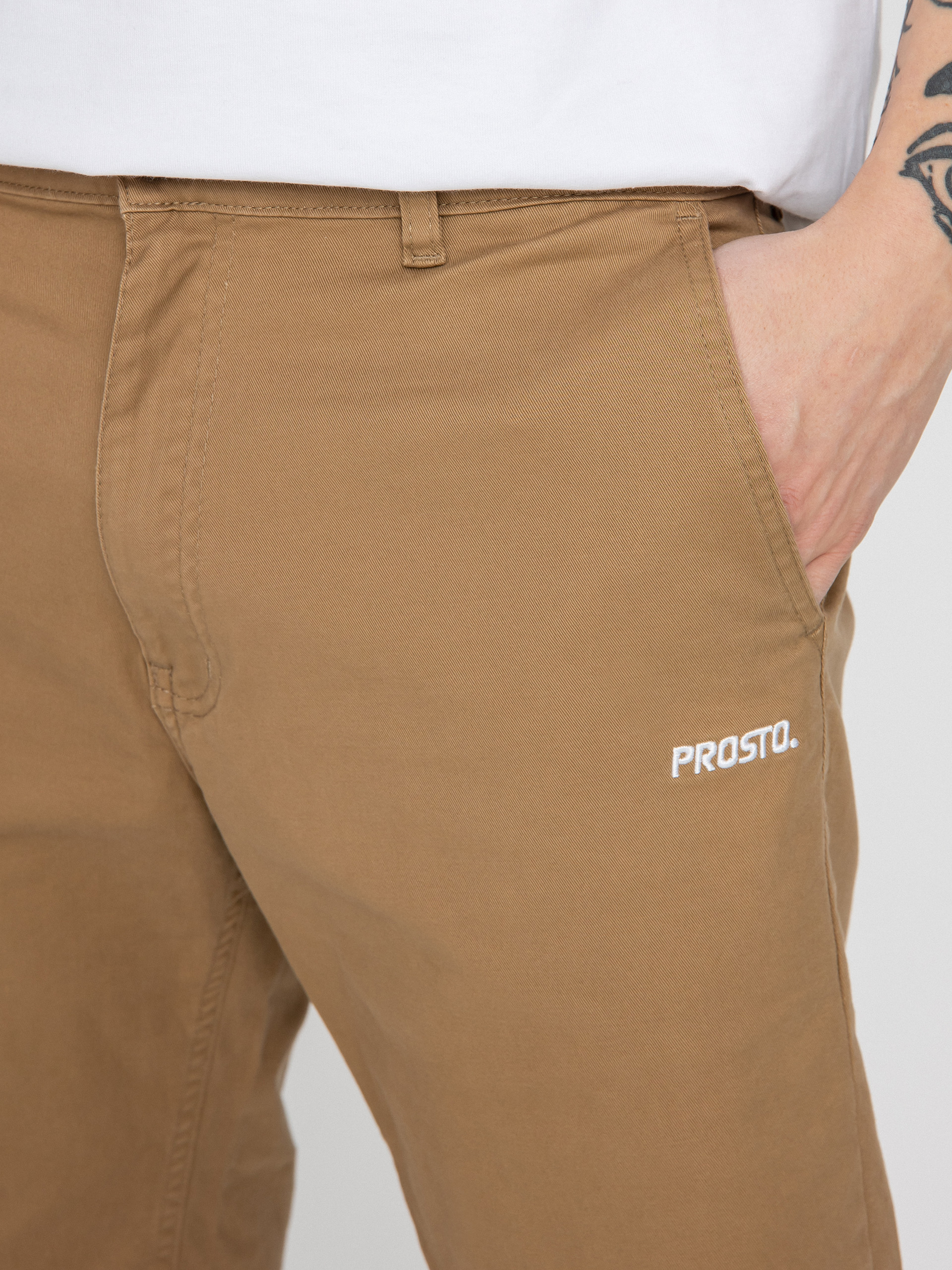 Prosto Chinos Shorts Casual Shorts (beige)