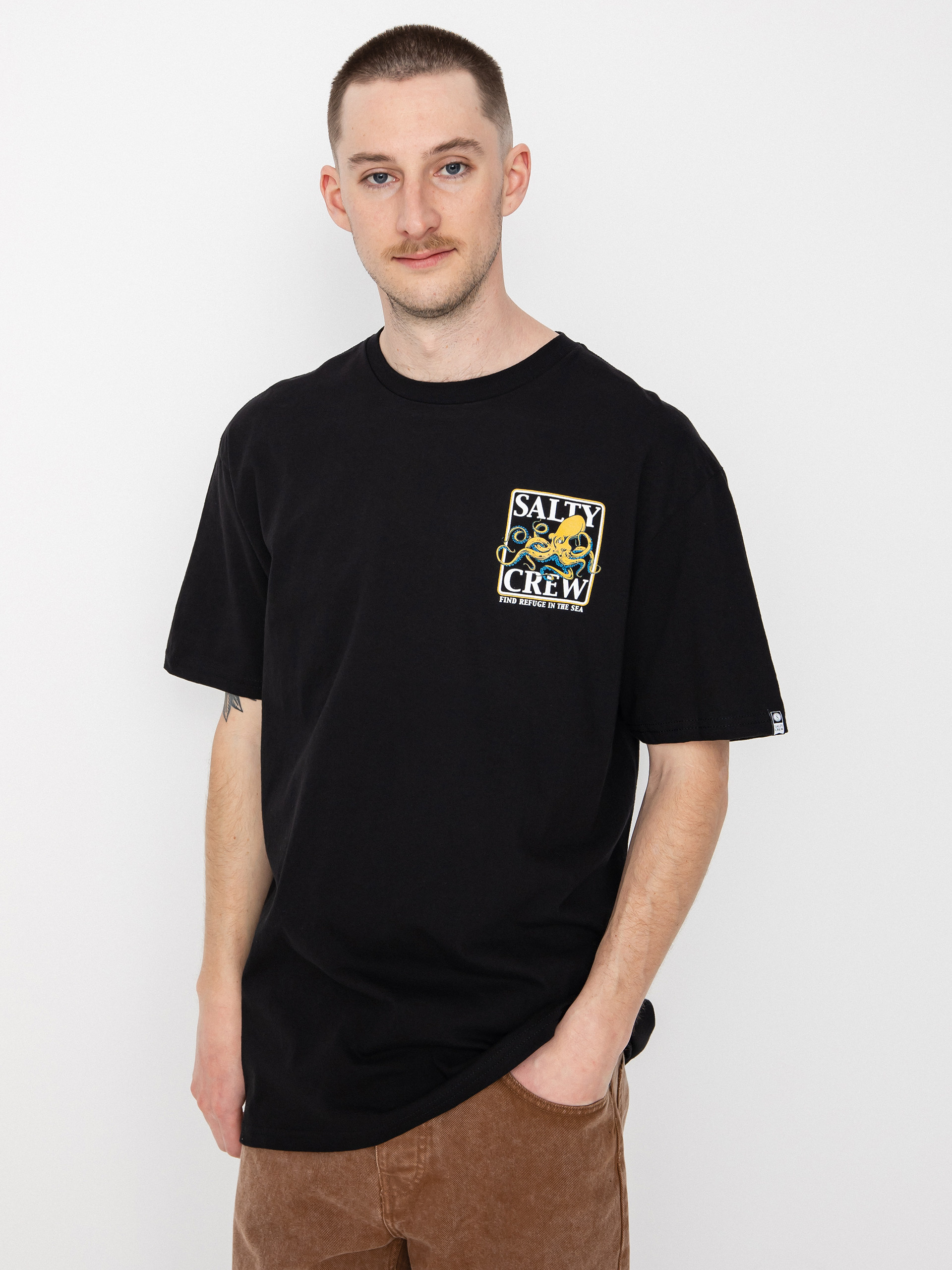 Salty Crew Ink Slinger Standard T-shirt (black)